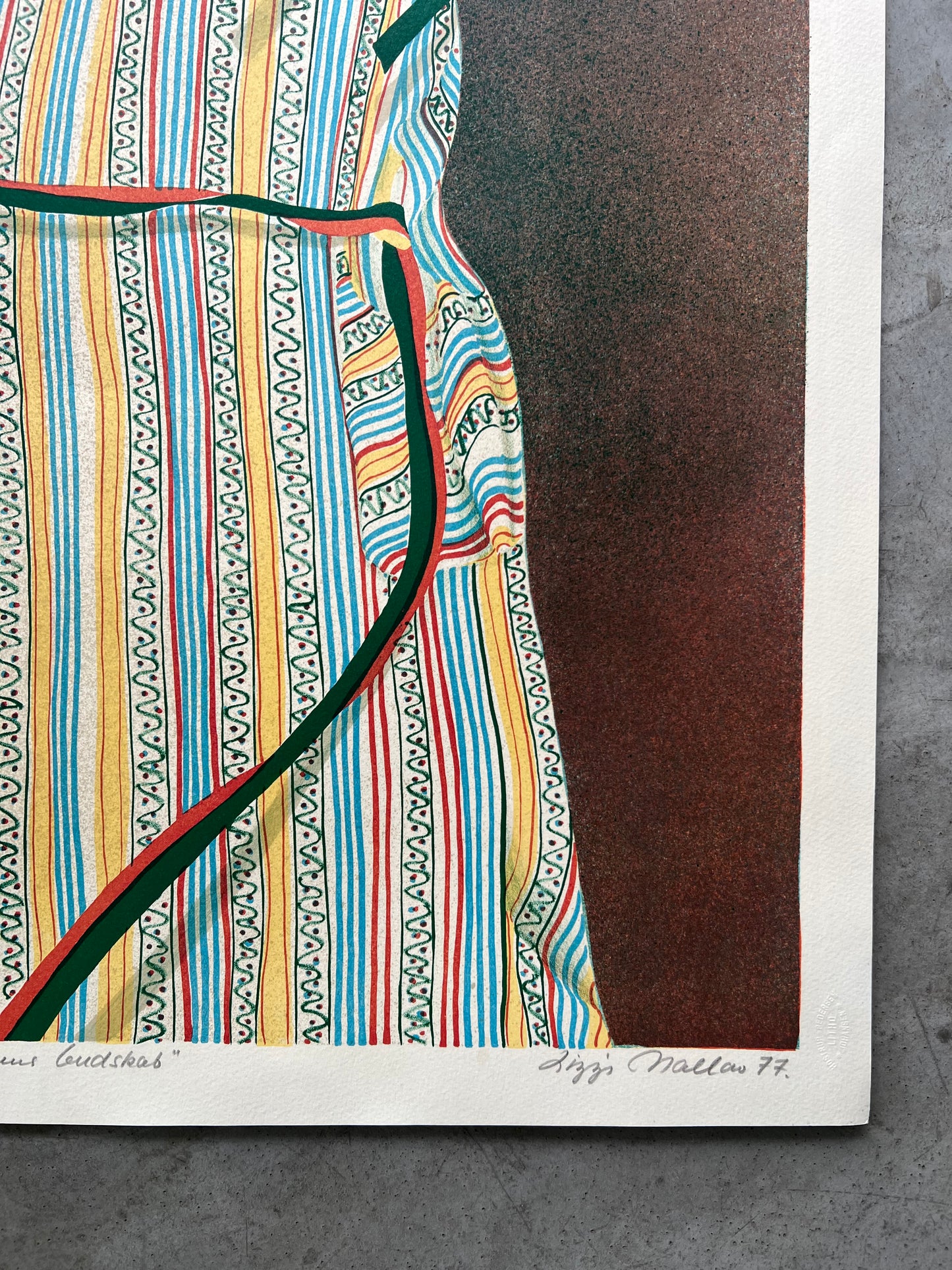 Lizzi Mallow. “Sommerens budskab”, 1977