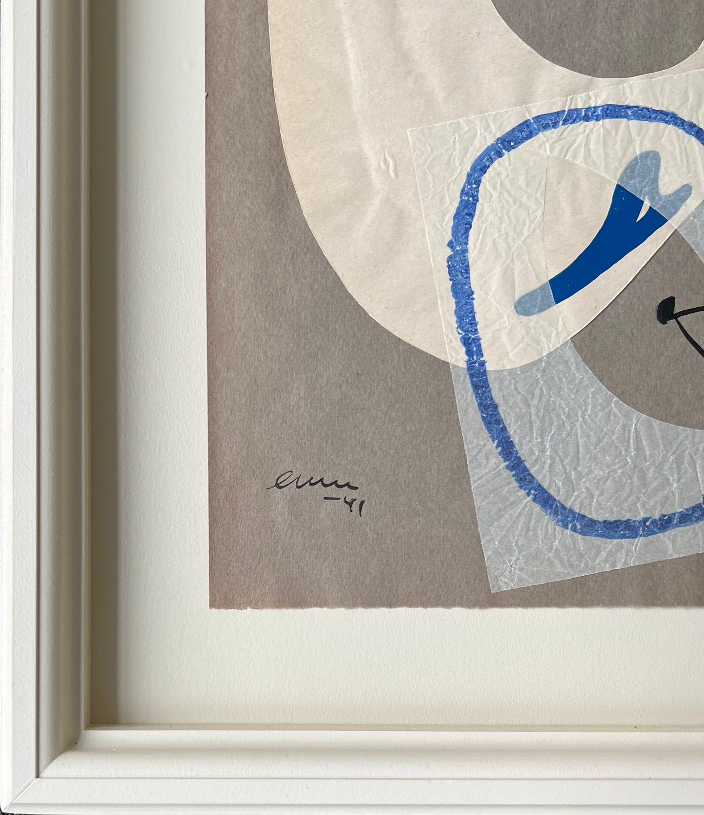 Egon Møller-Nielsen. Collage, 1941