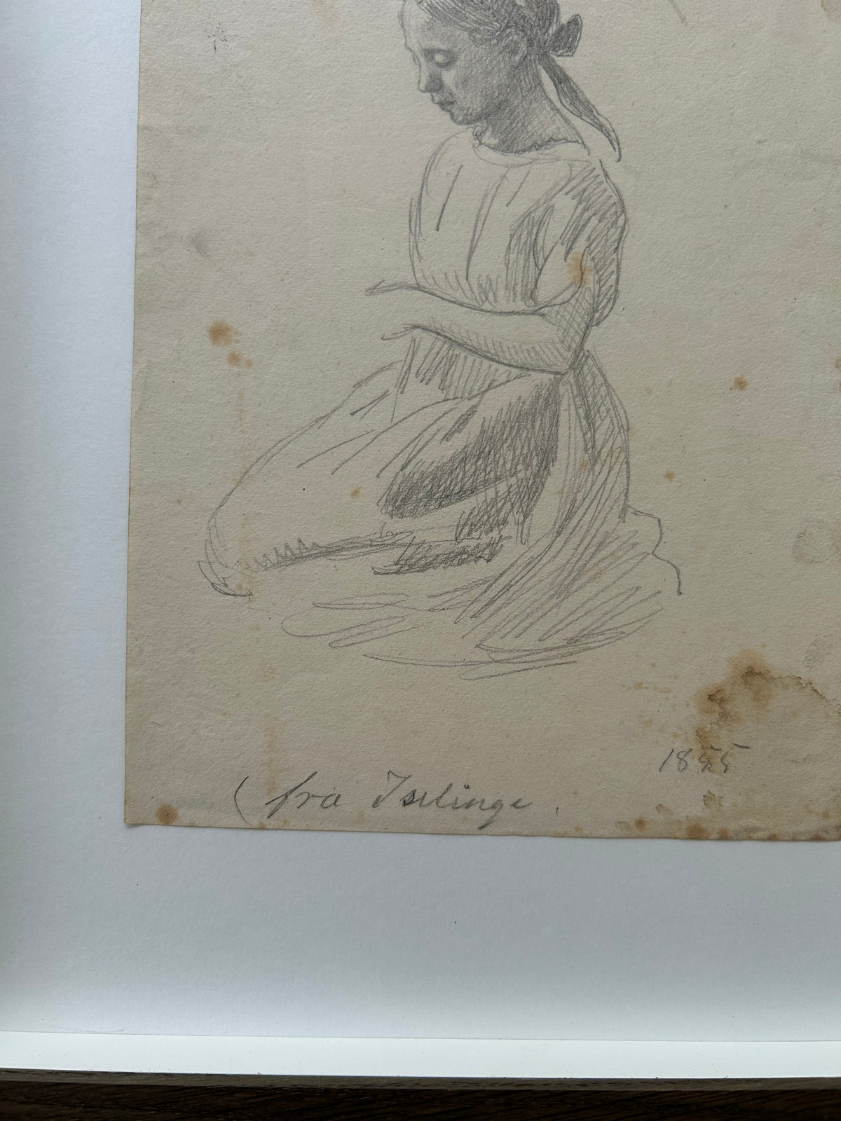 P. C. Skovgaard. "Fra Islinge", 1855