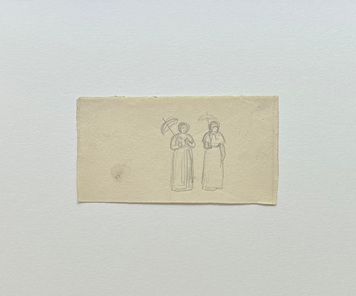 P. C. Skovgaard. Study of two ladys