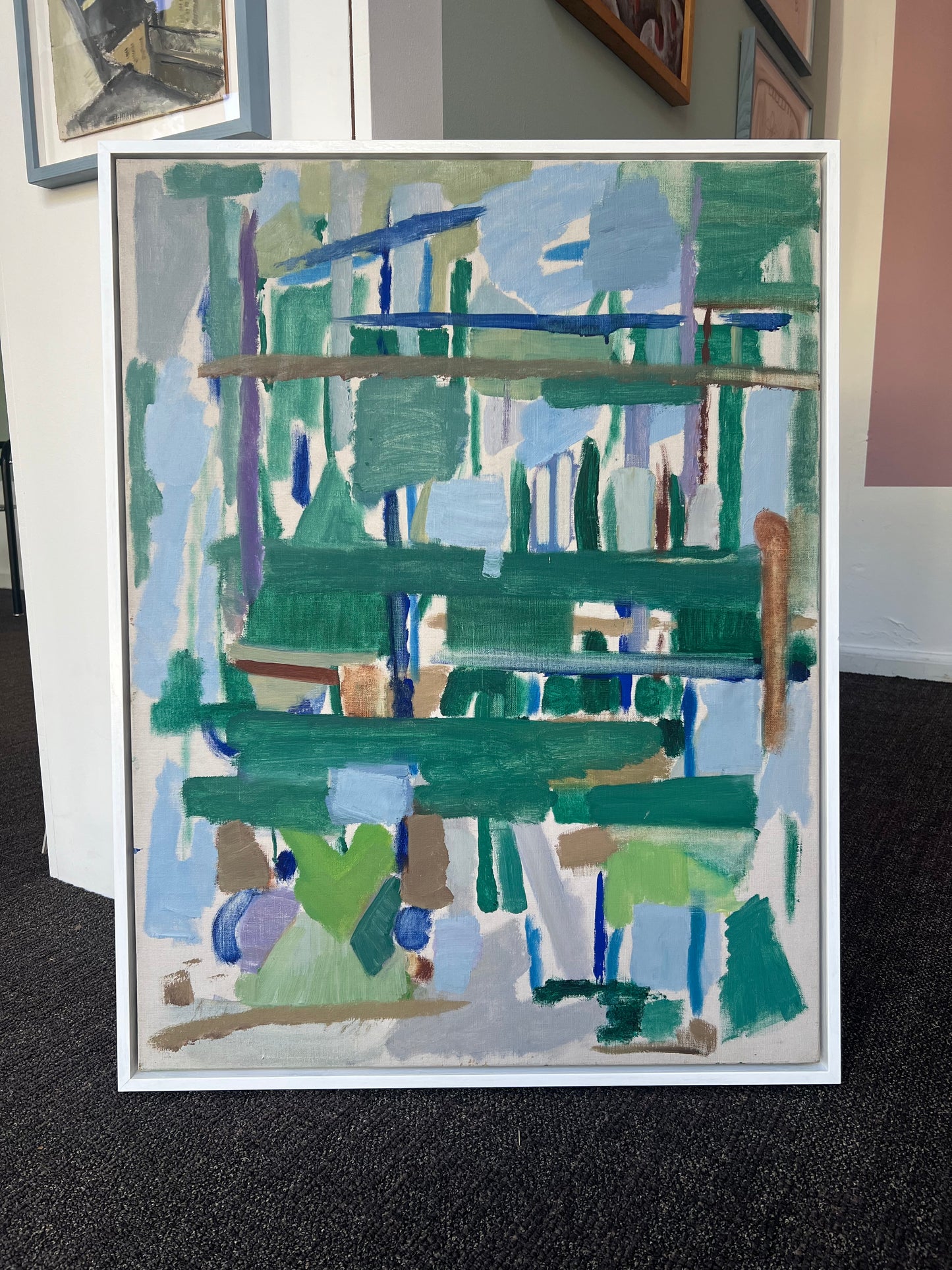 Else Fischer-Hansen. “Regn i haven”, 1955