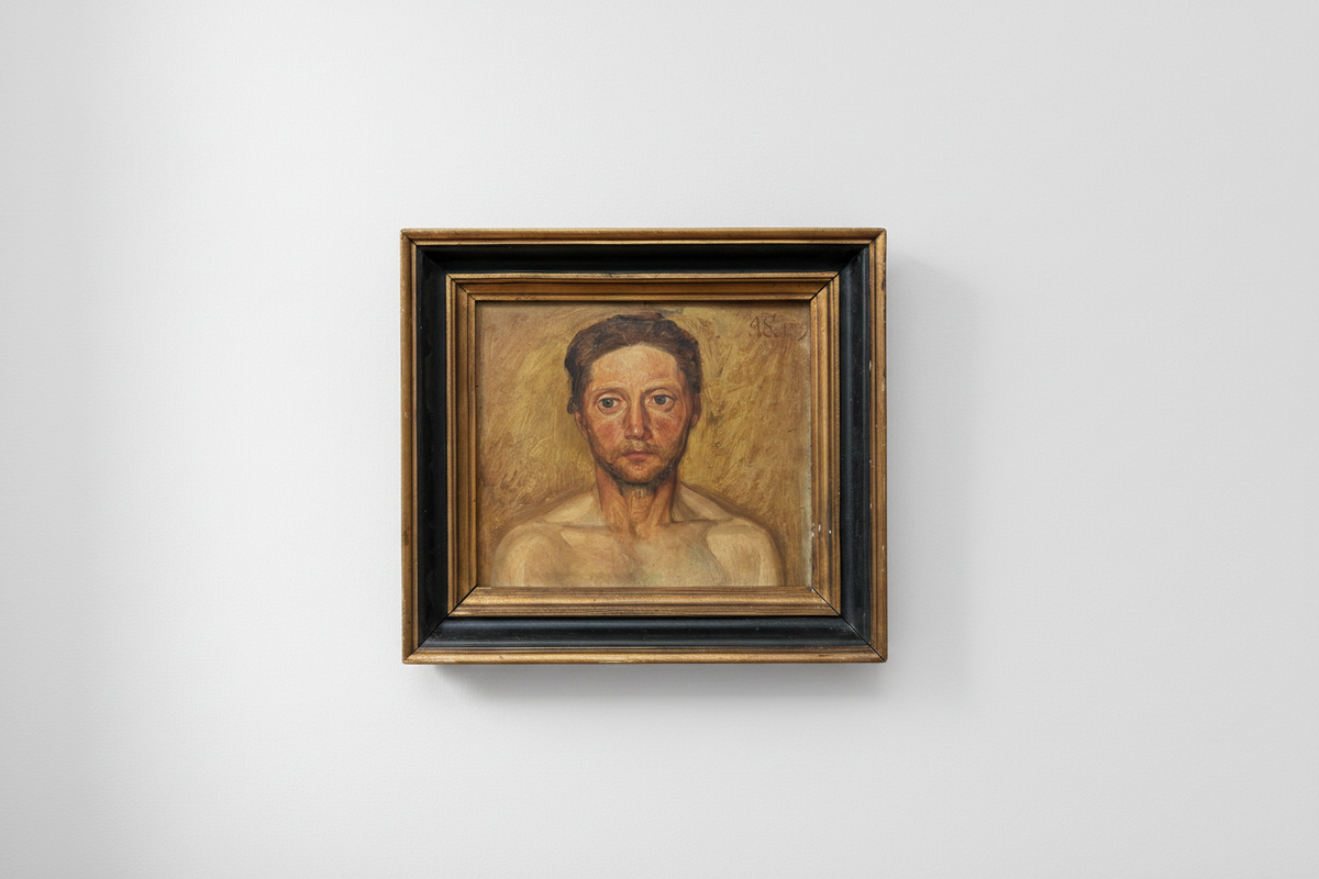Joakim Skovgaard. Portrait study, 1899