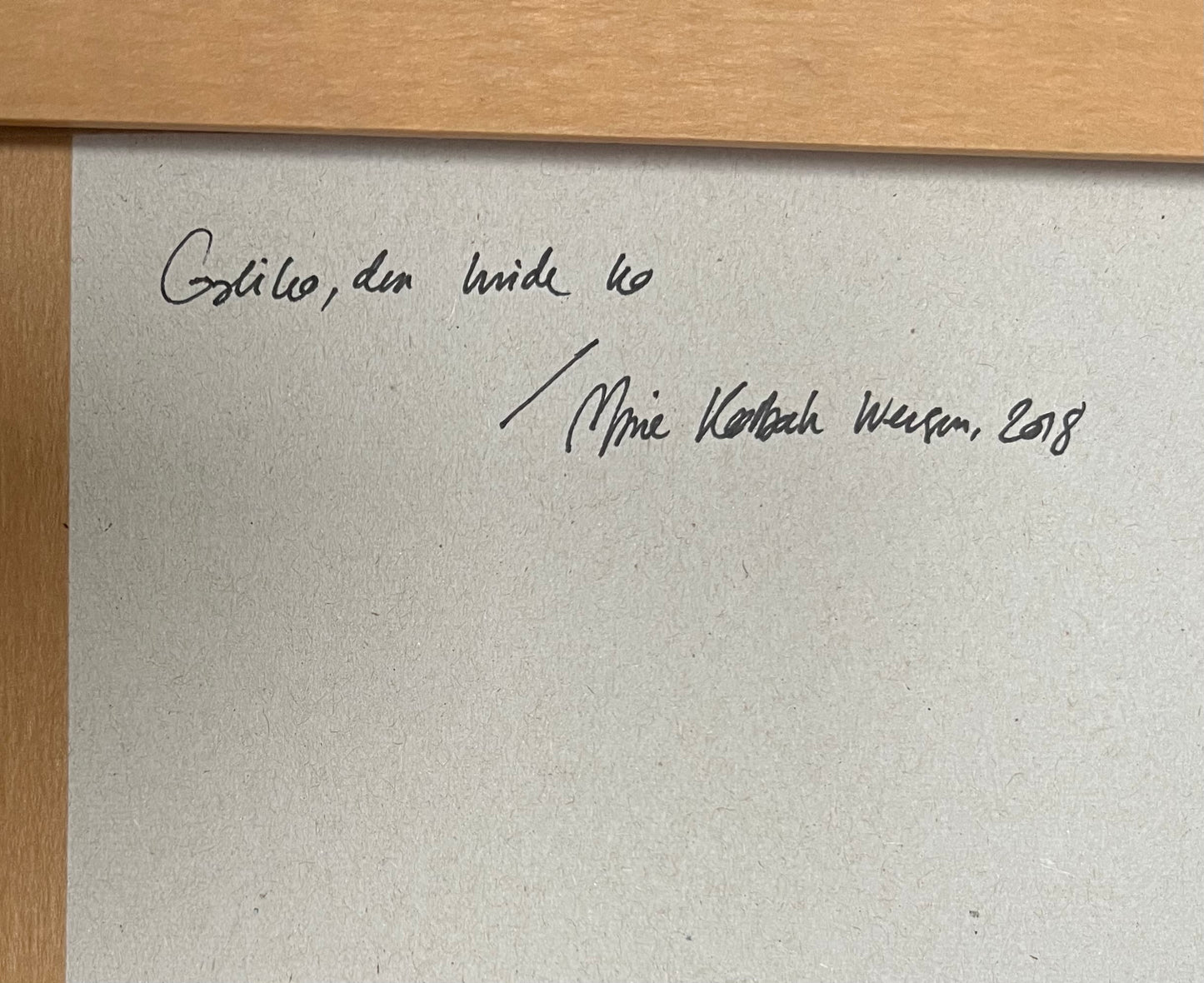 Marie Kølbæk Iversen. “Galileo, den Hvide Ko”, 2018