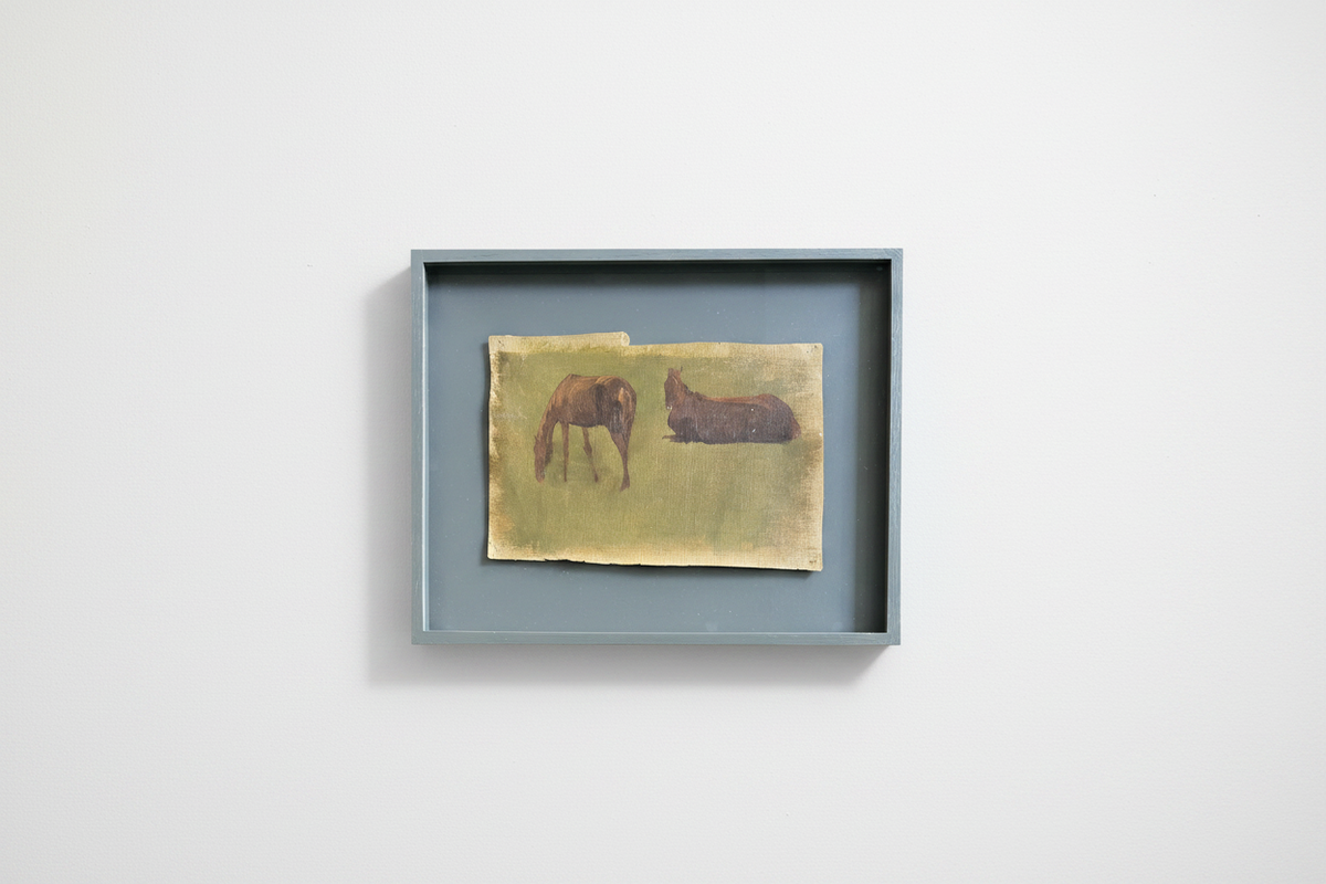 Niels Skovgaard. Study of horses