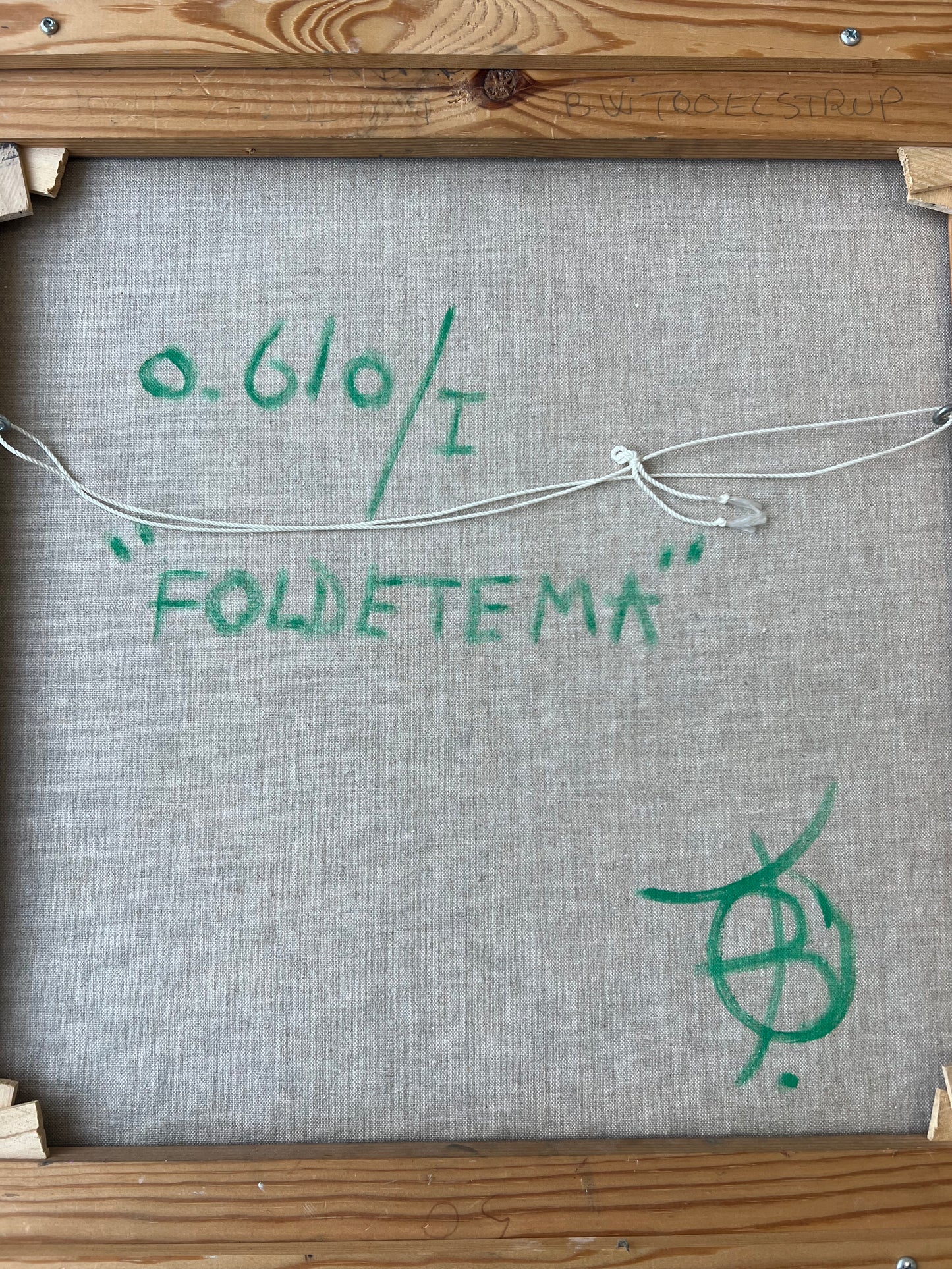 Bjarne Winther Troelstrup. “Foldetema”