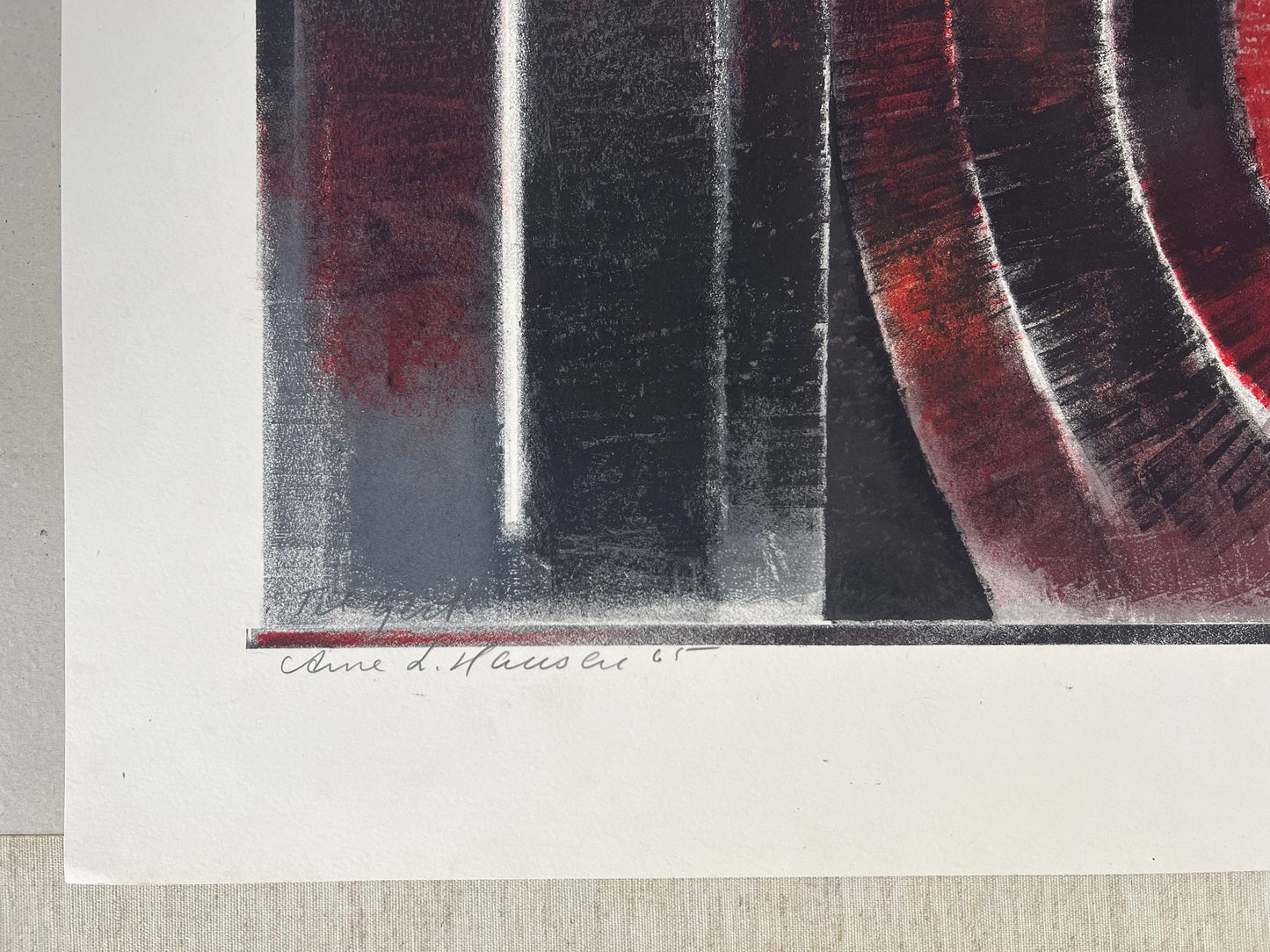 Arne L. Hansen. Composition, 1965