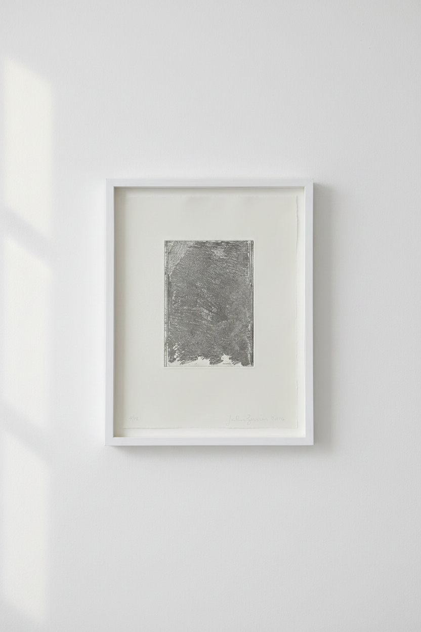 John Zurier. “Summer Book black softground”, 2016
