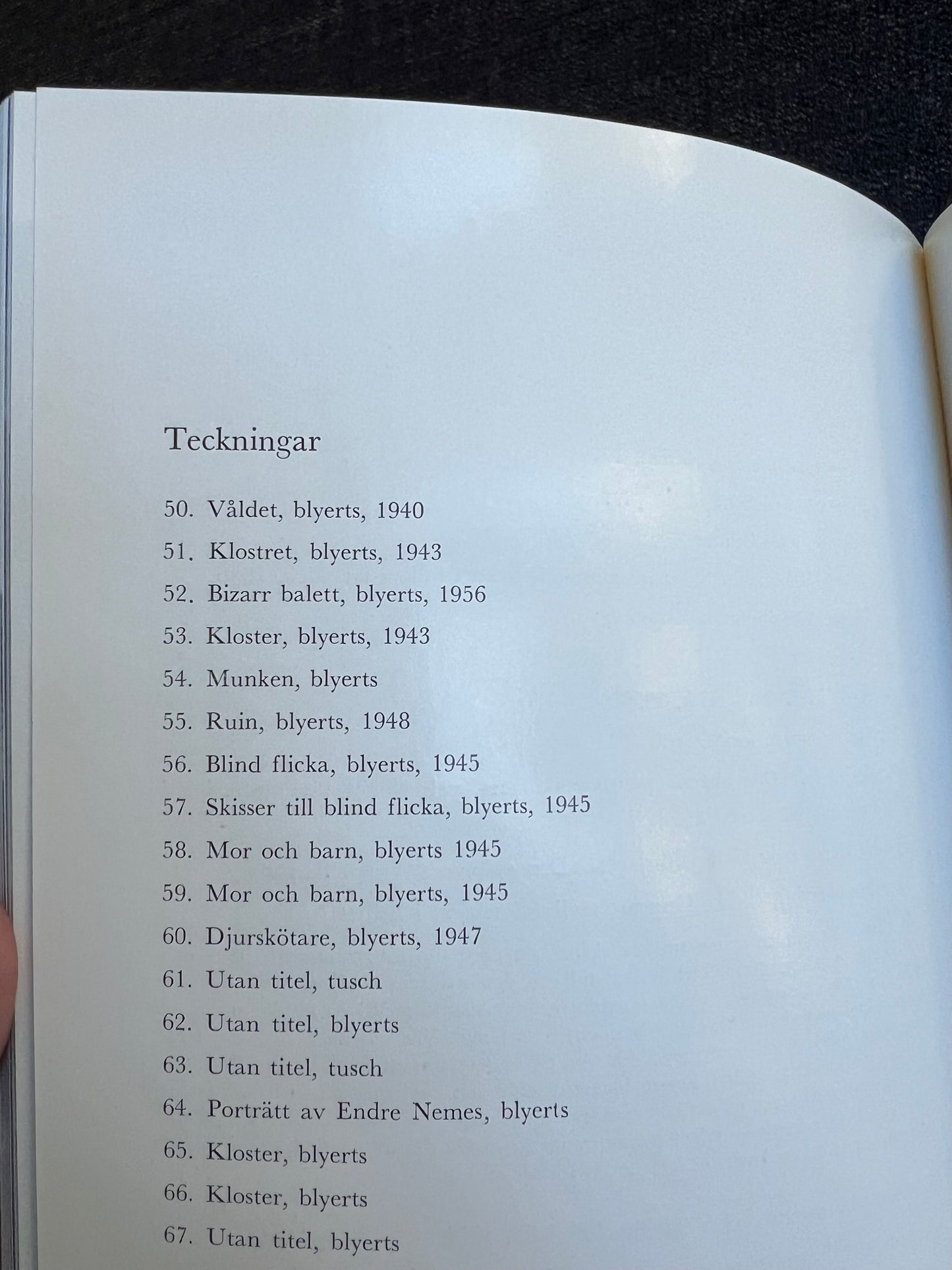 Egon Møller-Nielsen. “Bizarr balett”, 1956