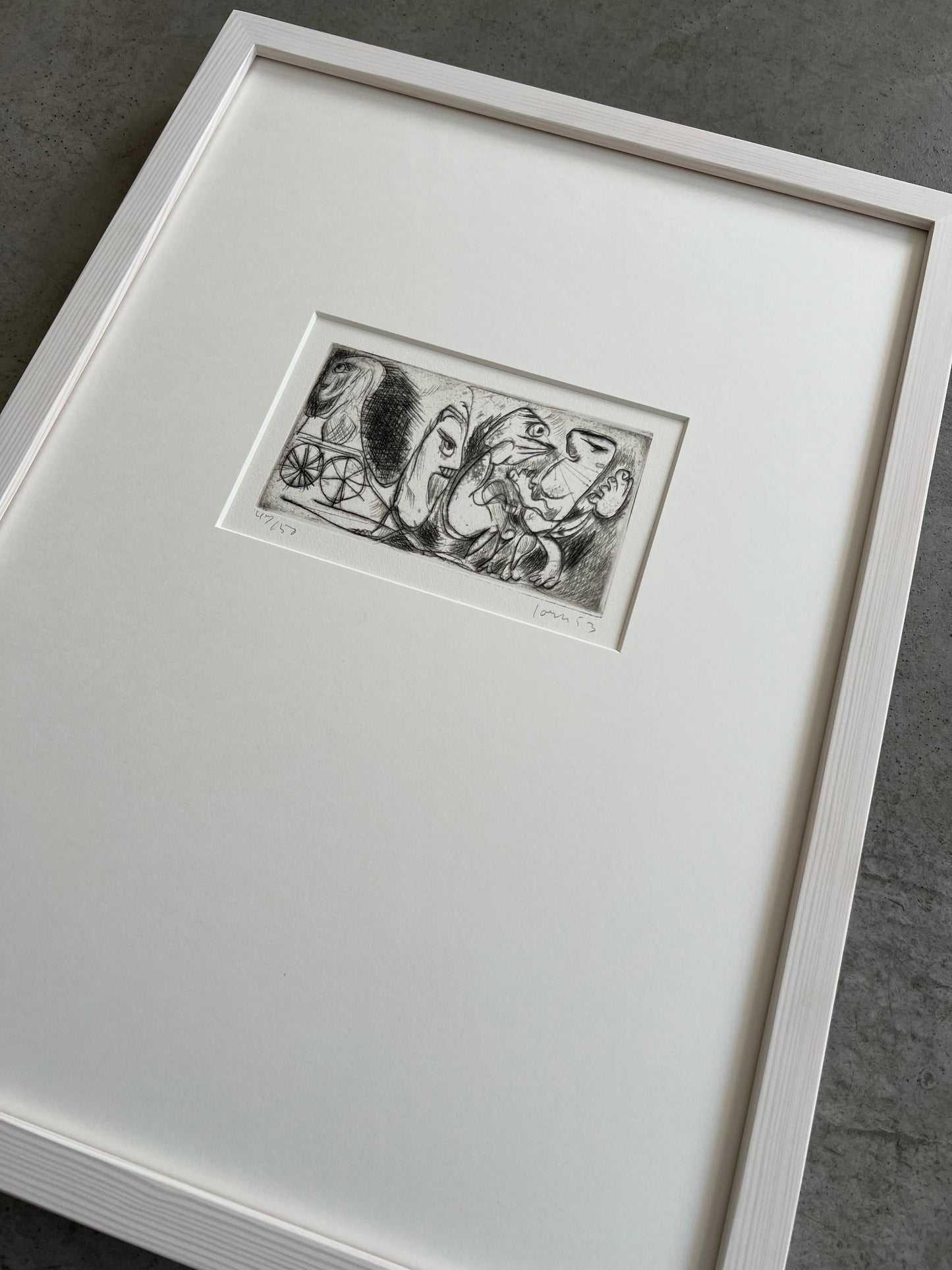 Asger Jorn. “Les enfants s'engeulent”, 1953/1961