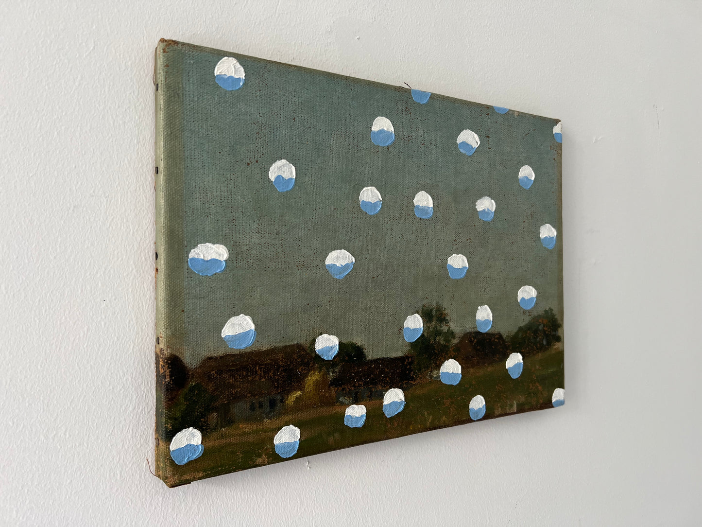 Mads Lindberg. Untitled, (Snowpainting), 2023