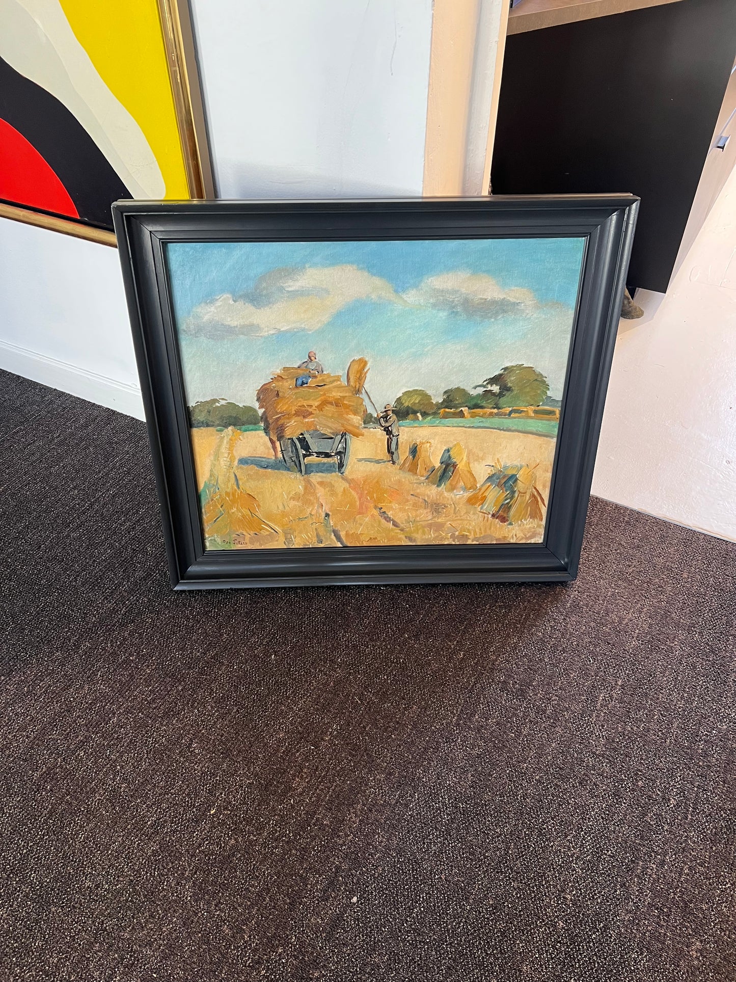 Oda Peters. Harvest scenery, 1920/30’s