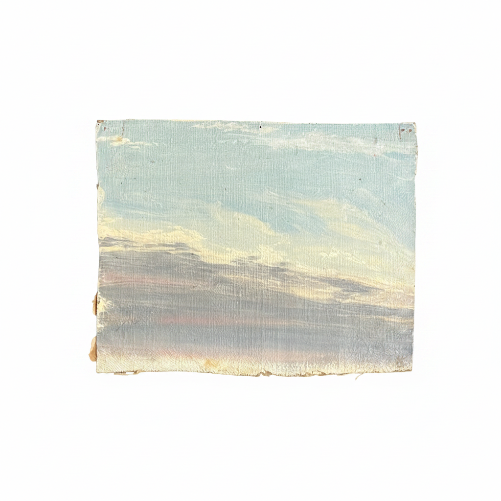 Niels Skovgaard. Cloud study