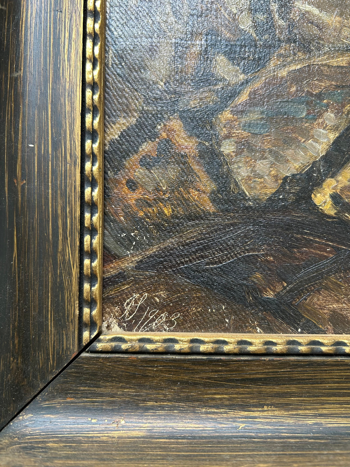 Joakim Skovgaard. Study of a tiger python, 1903