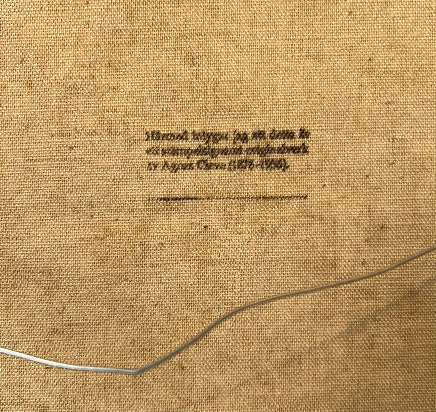 Agnes Cleve. Study of a landscape, 1915-1920