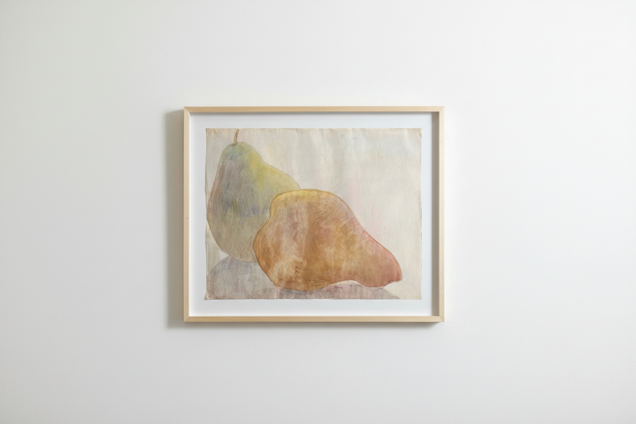 Elsa Nielsen. Two pears, 1950’s