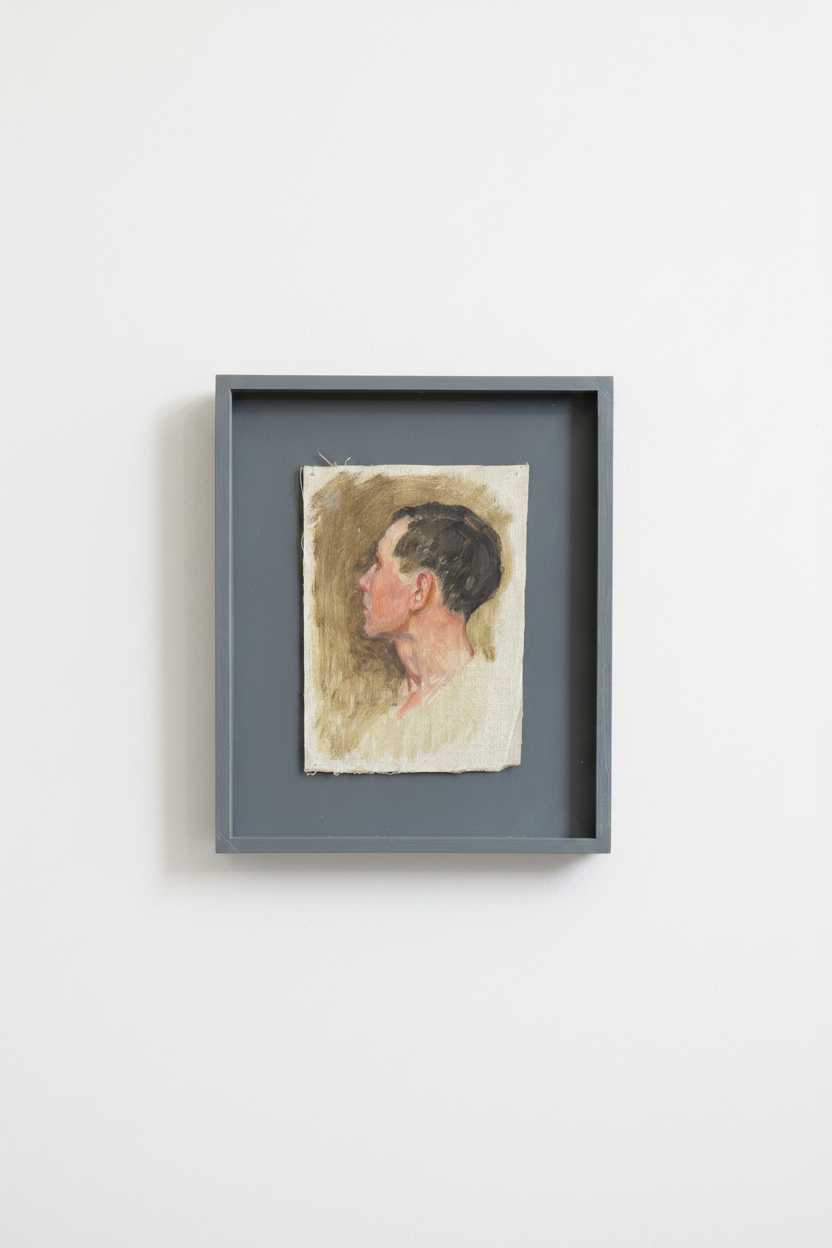 Niels Skovgaard. Portrait study