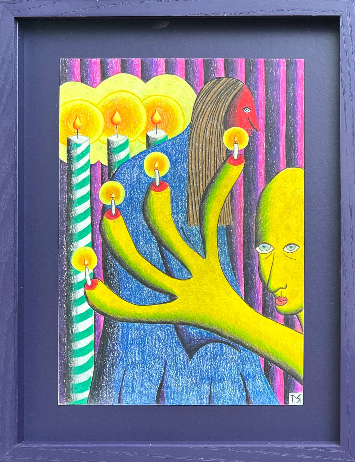 Mette Rasmussen. “Bære lys II”, 2024