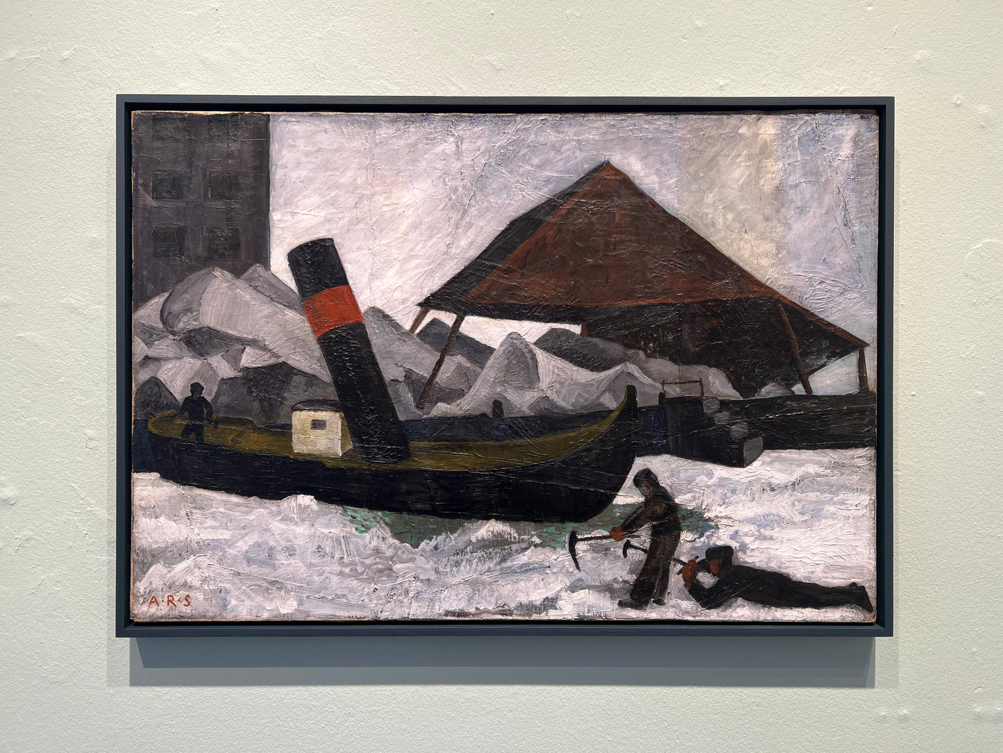 Asta Ring Schultz. “Nyhavn, vinter”, 1921