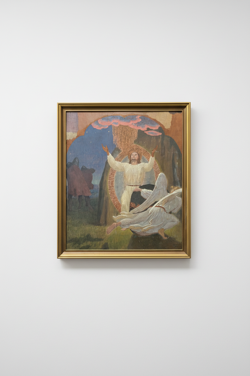 Niels Skovgaard. Sketch for Boeslunde altarpiece
