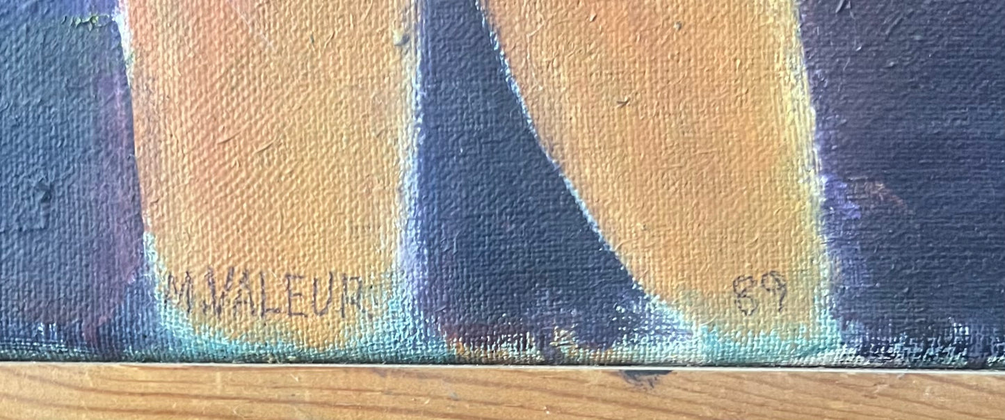 Mogens Valeur. Portrait of a woman