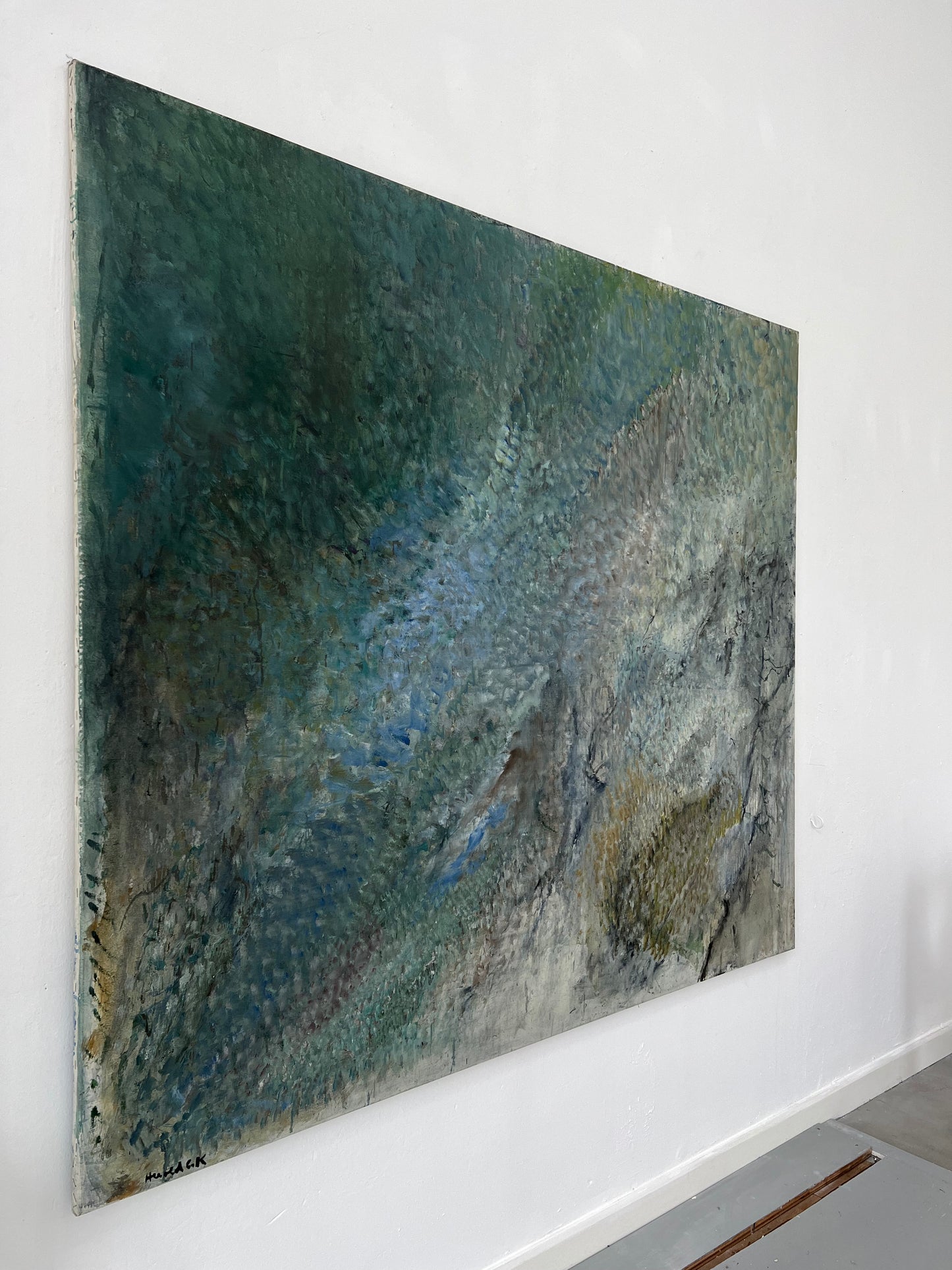 Herold G. Kristensen. “Fjordlandskab”, 1984