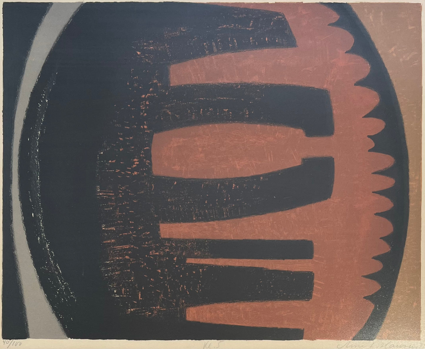 Arne L. Hansen. Composition, 1971