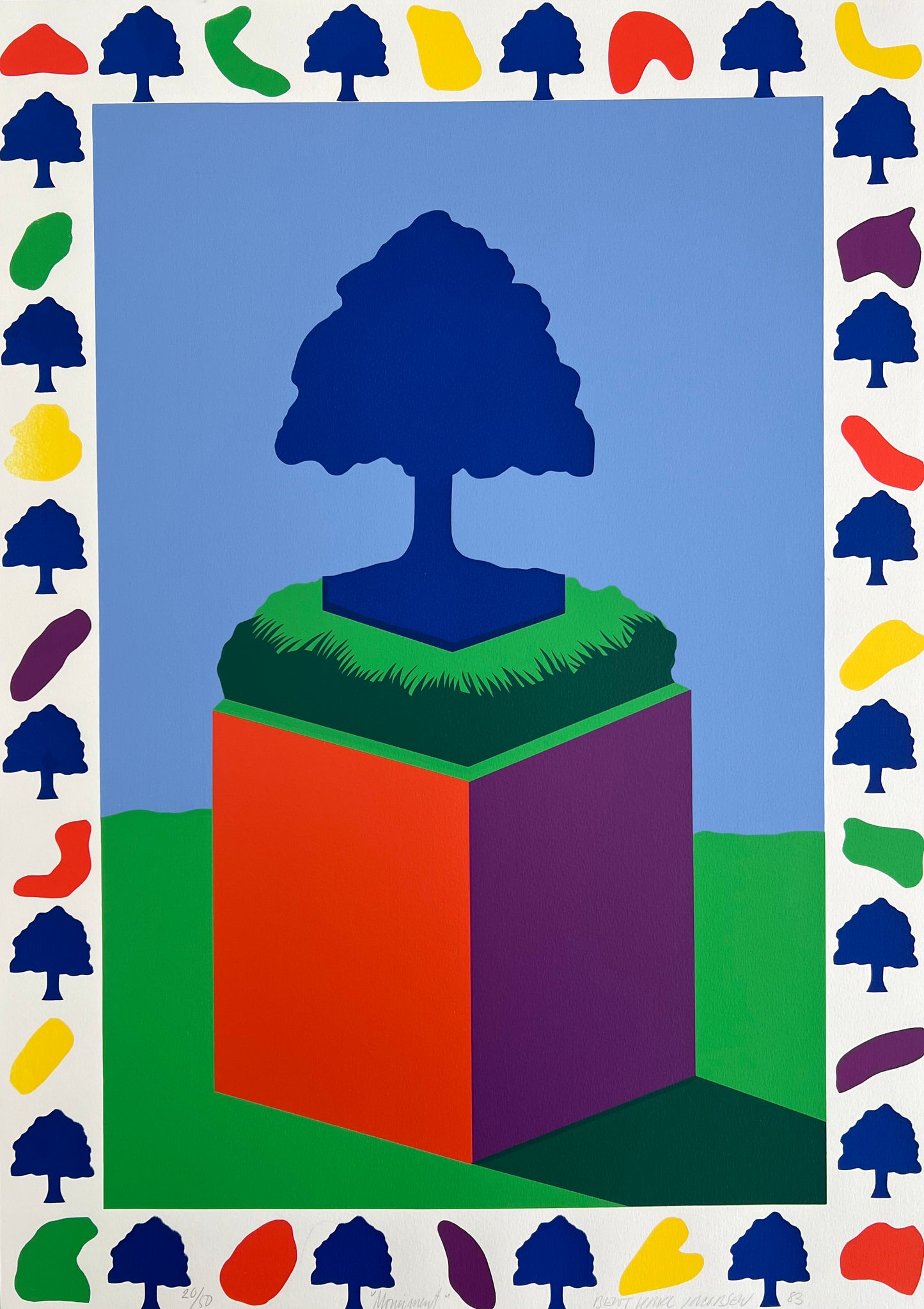 Bent Karl Jacobsen. “Monument”, 1983