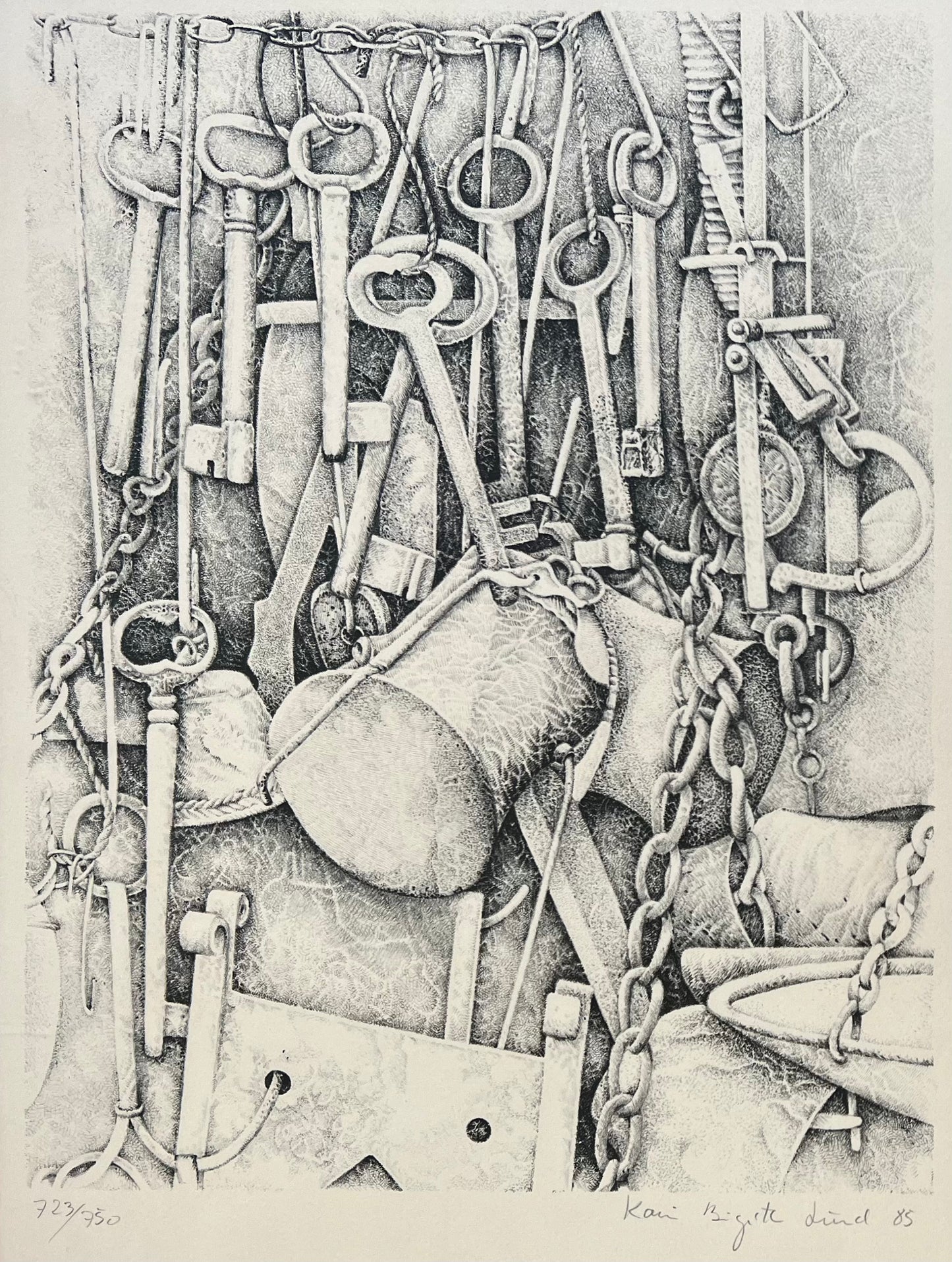 Karin Birgitte Lund. Composition, 1985