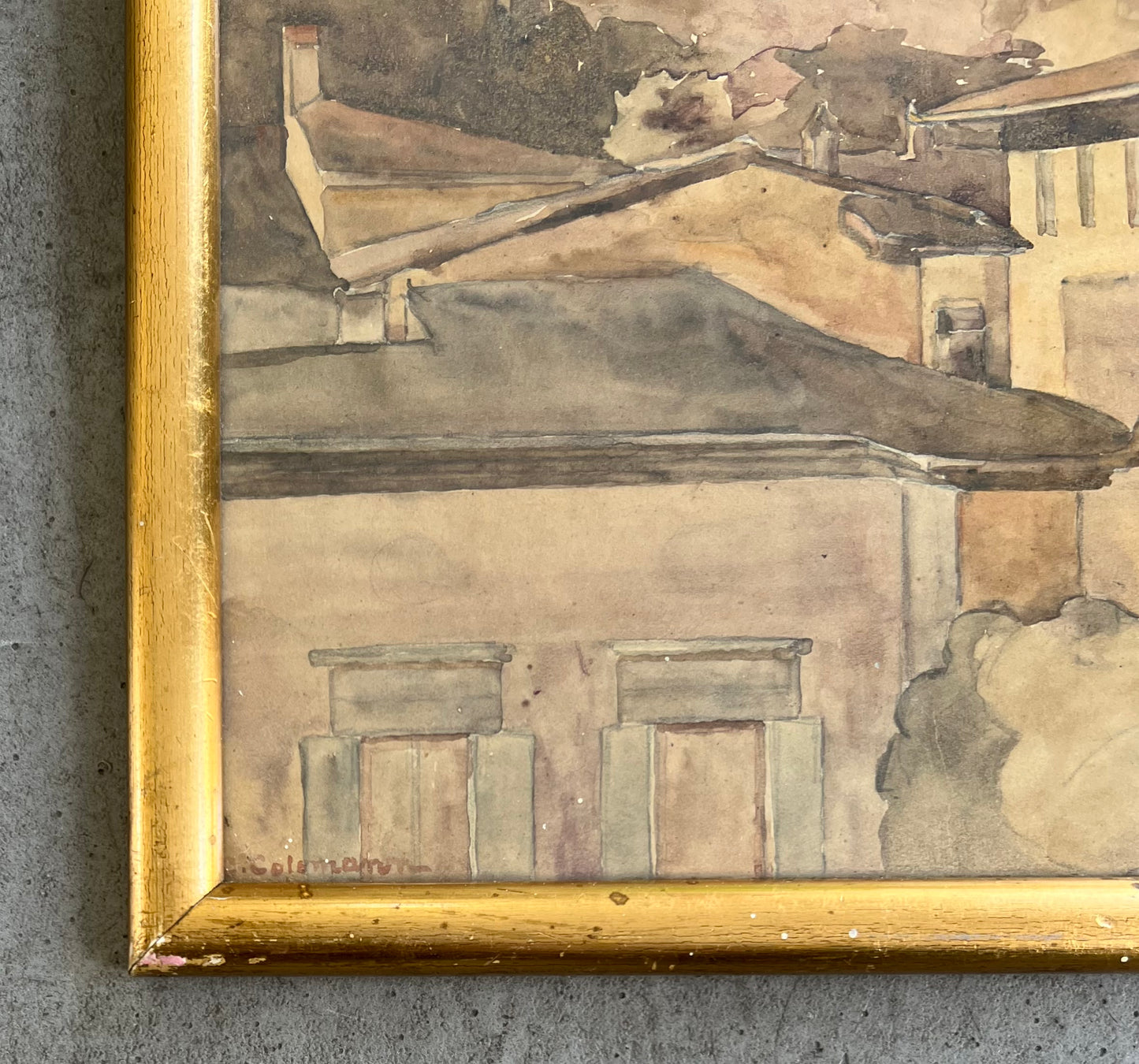 Carla Colsmann Mohr. “Firenze”, 1923