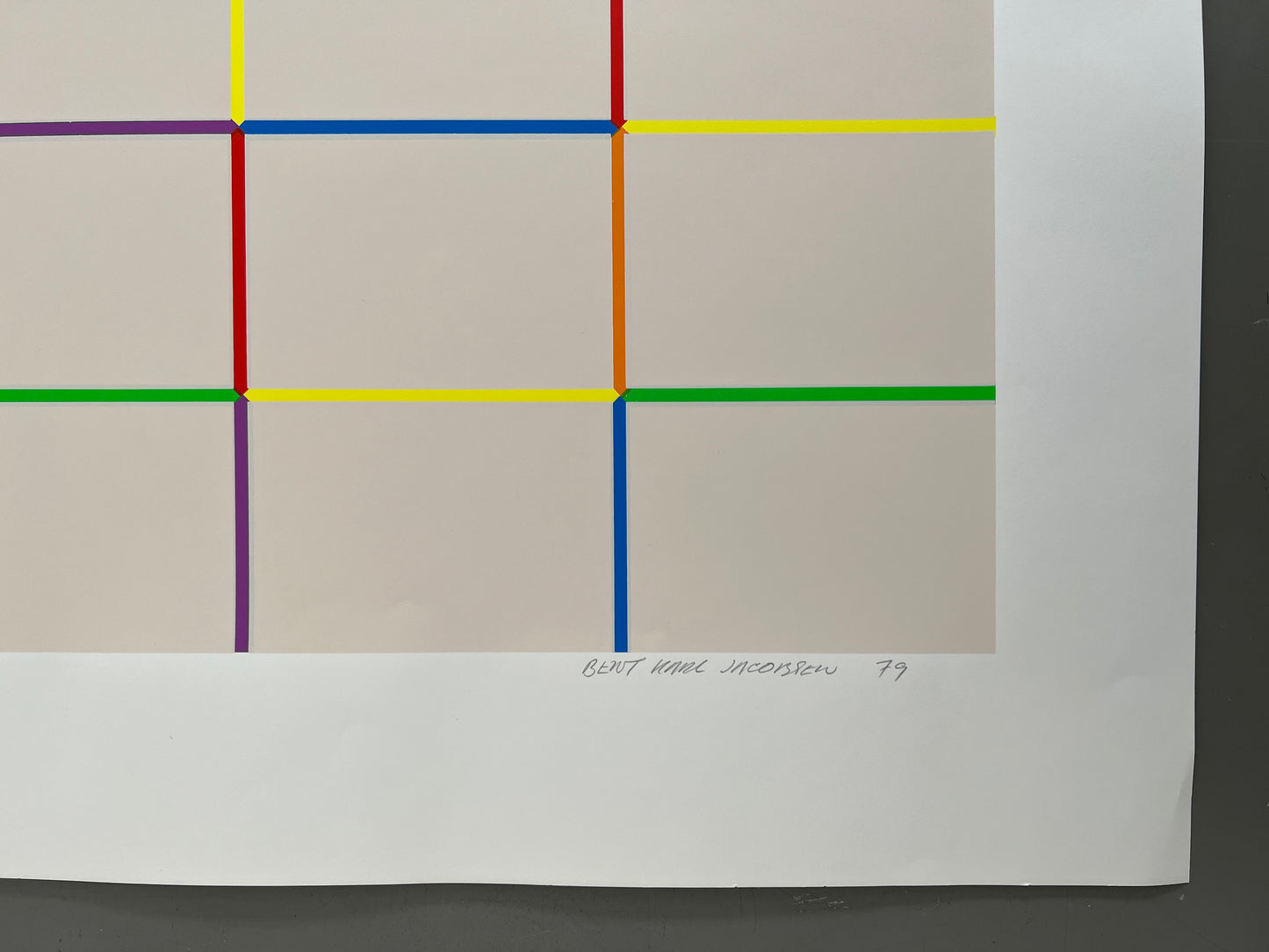 Bent Karl Jacobsen. "Søndermarken", 1979