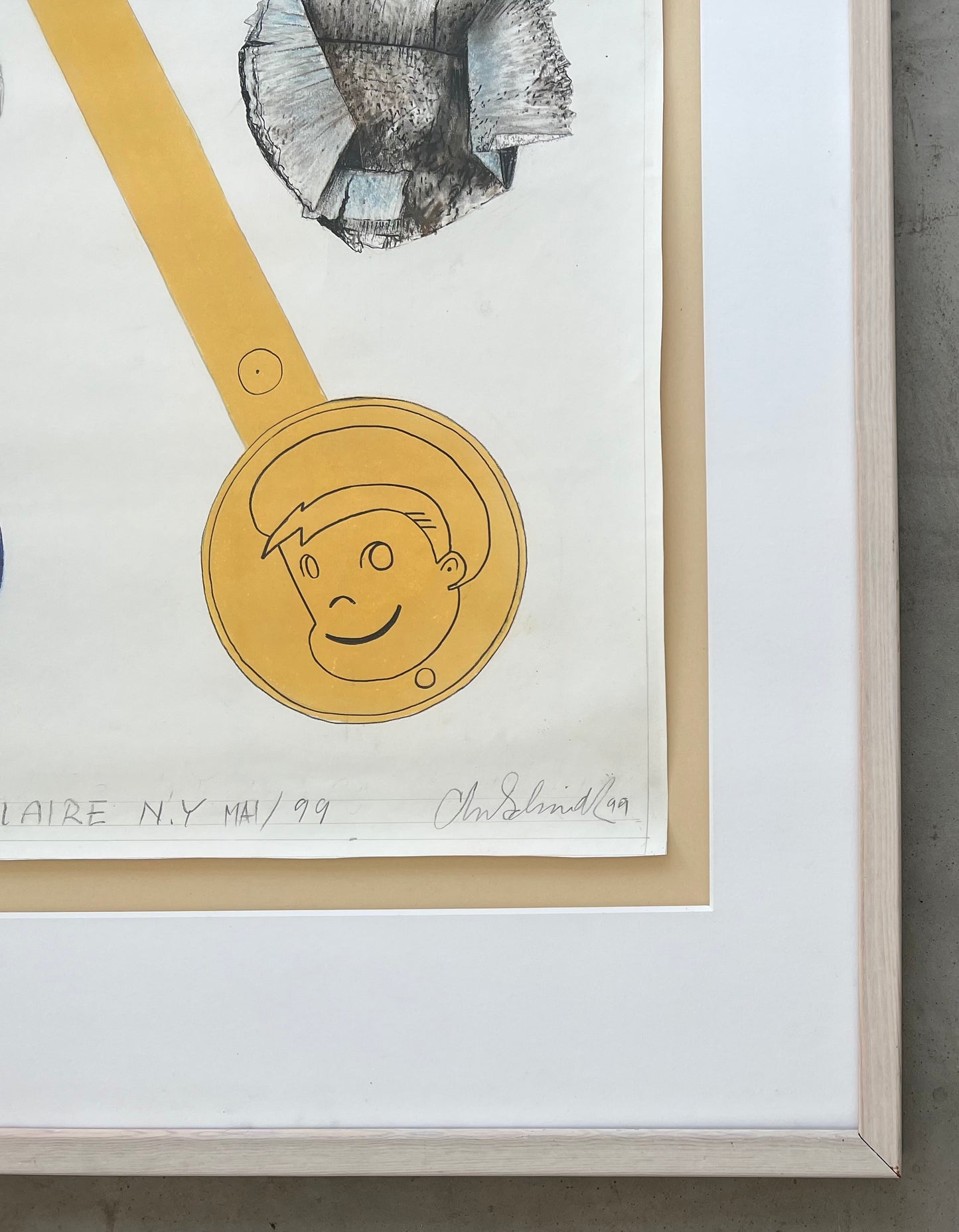 Christian Ulrik Schmidt. “Objet trouvee circulaire N.Y.”, 1999