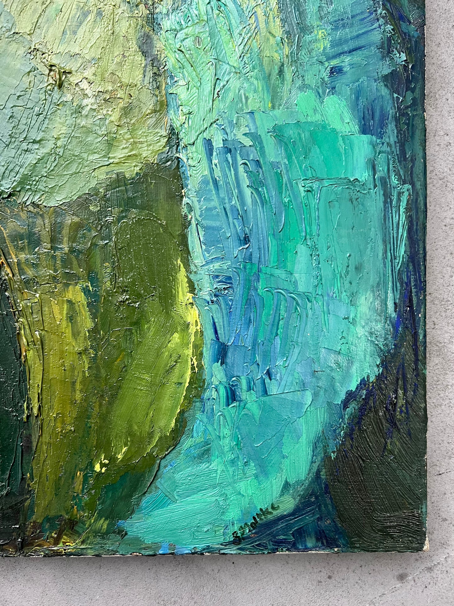 Berta Moltke. Composition, ca. 1960