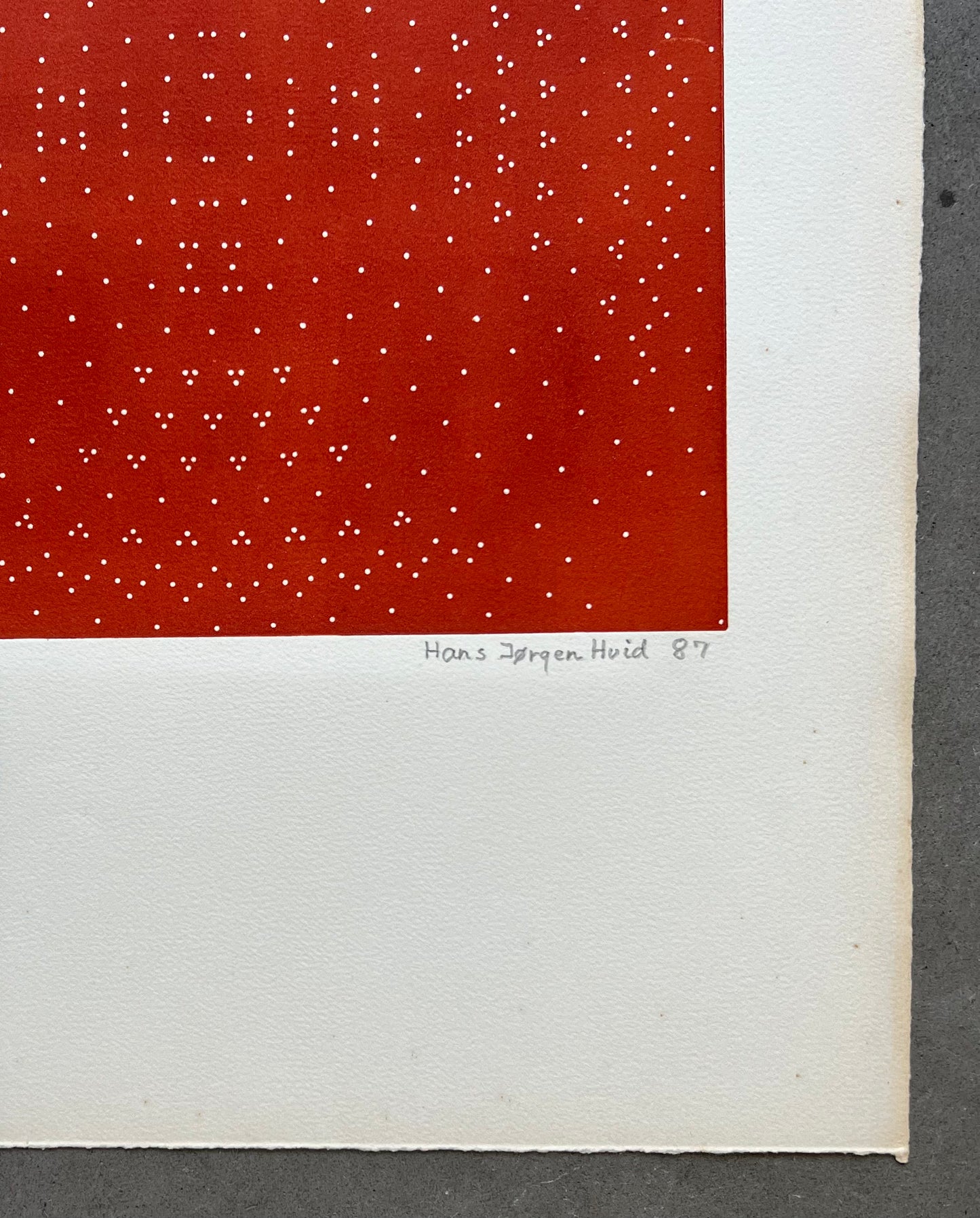 Hans Jørgen Hvid. Composition, 1987