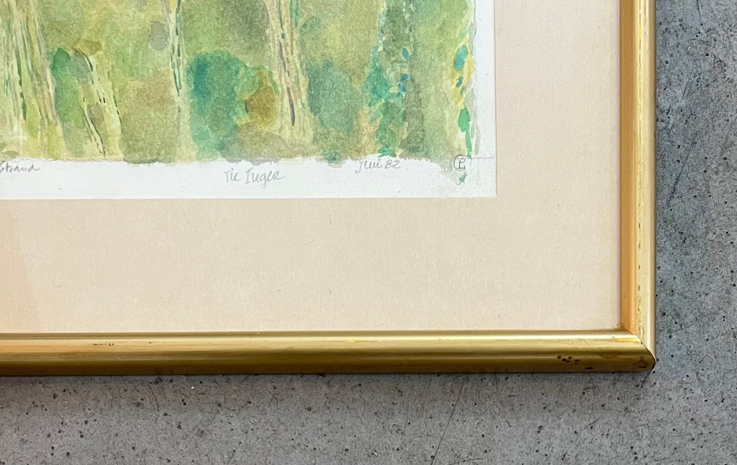 Pierre Lübecker. “Ved hegnet 5, Vejby Strand”, 1982