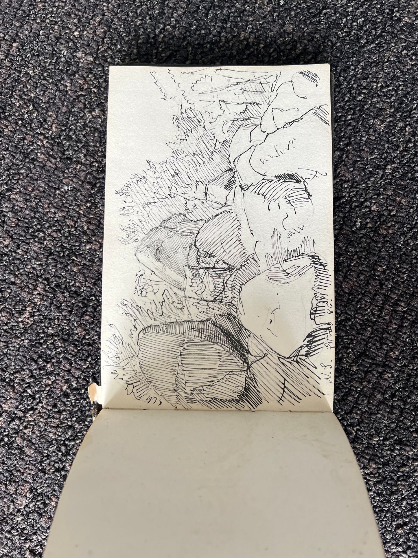 Niels Skovgaard. Sketchbook