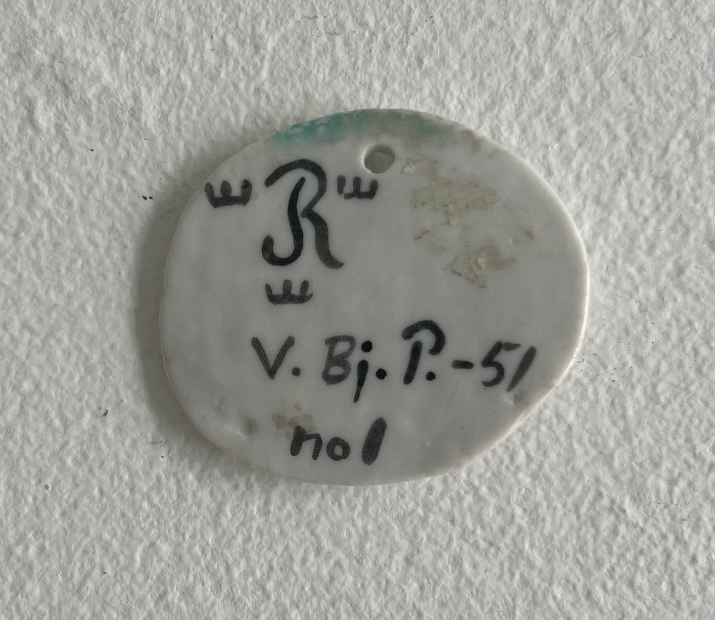 Vilhelm Bjerke Petersen. Unique pendant, 1951