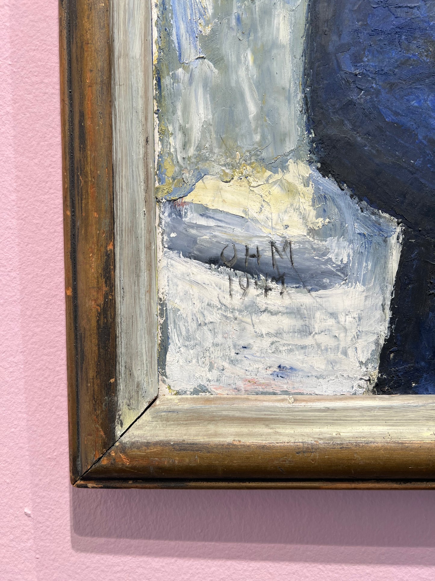 Olivia Holm-Møller. Portrait of professor Ejnar Nielsen, 1947