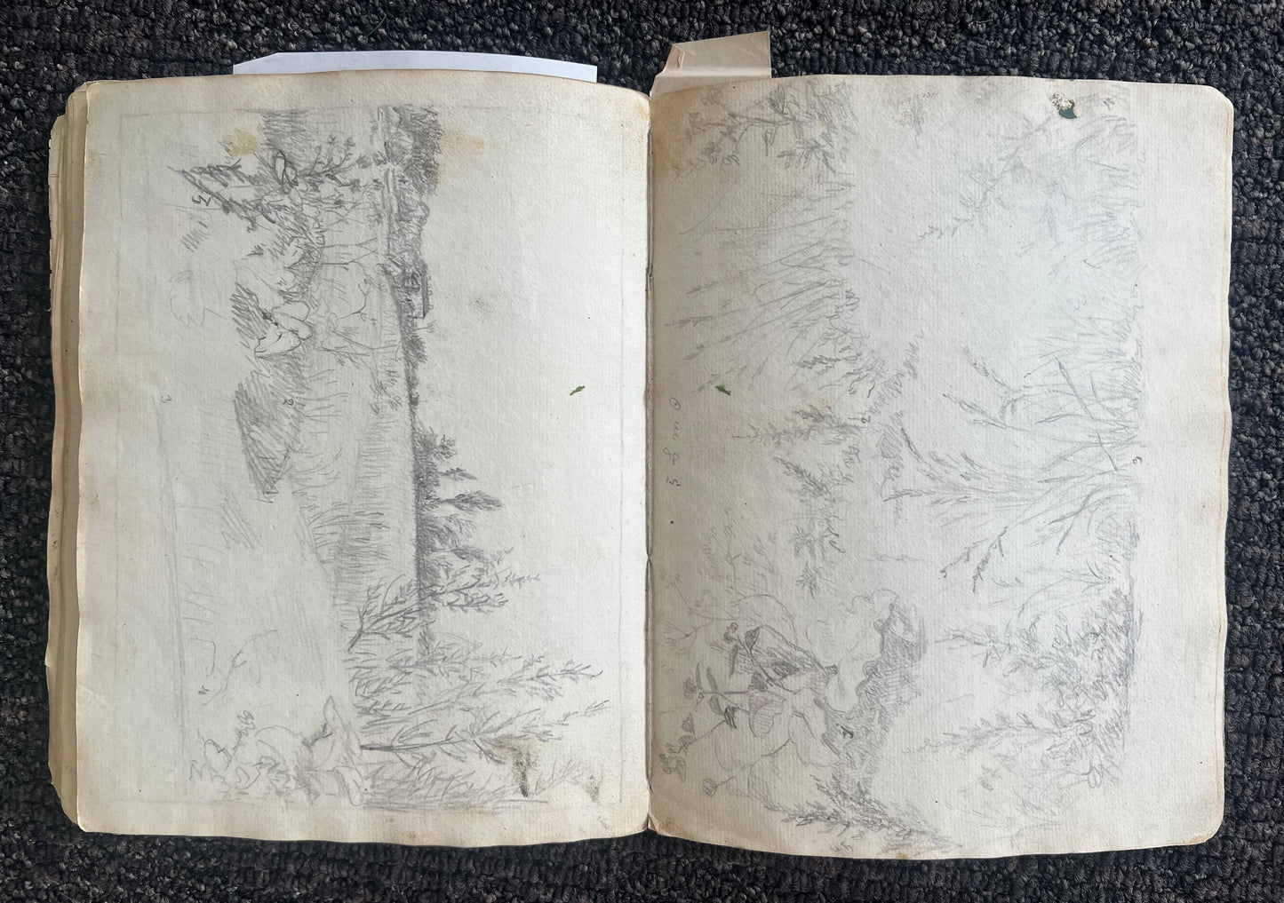 P. C. Skovgaard. Sketchbook, 1830/40’s