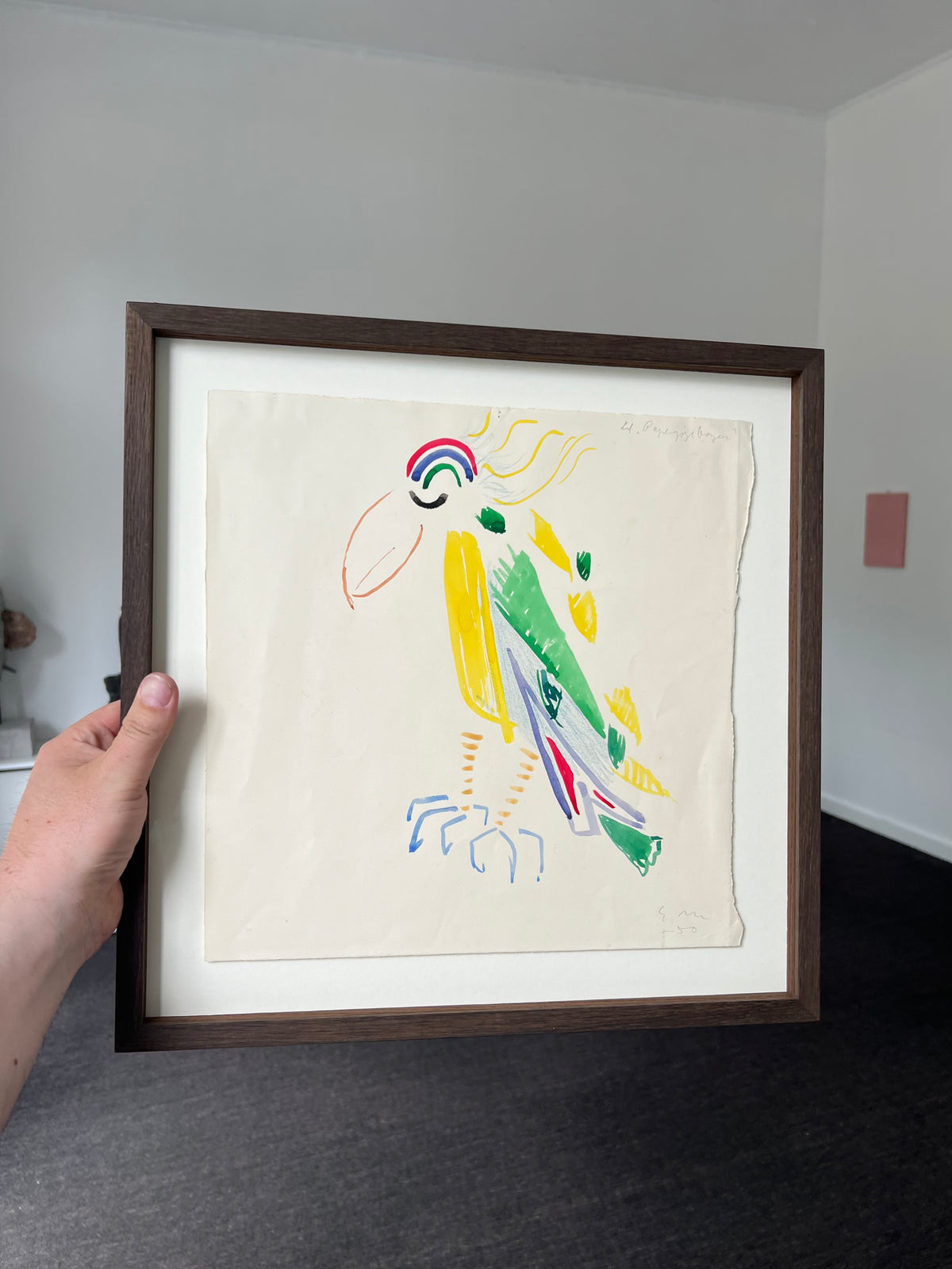 Egon Mathiesen. “Til Papegøjebogen”, 1950