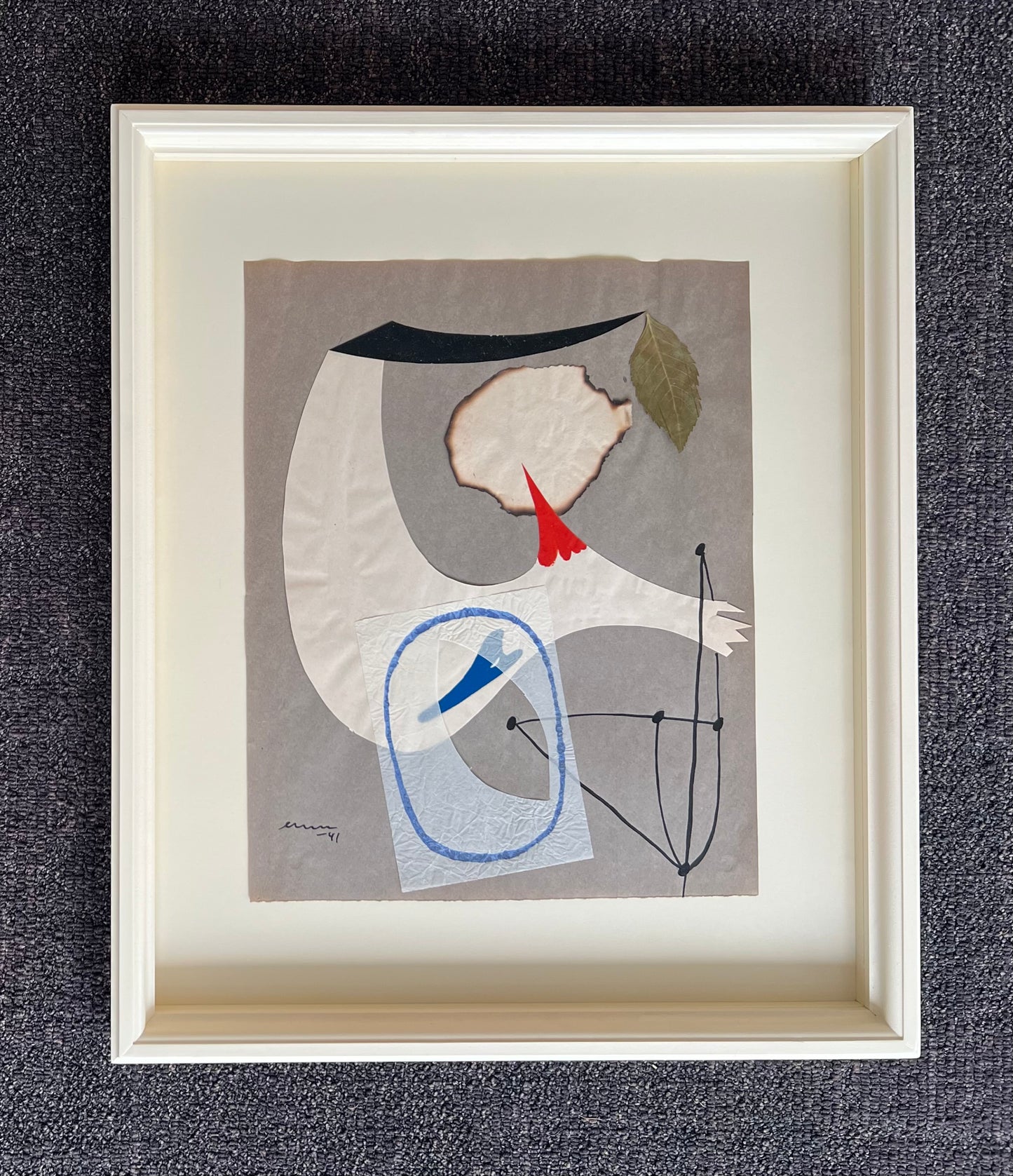 Egon Møller-Nielsen. Collage, 1941