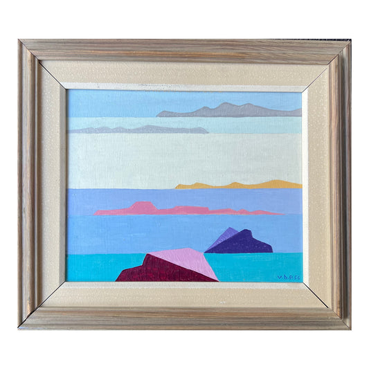 Vilhelm Bjerke-Petersen. “Klippor, Glassvik”, 1956