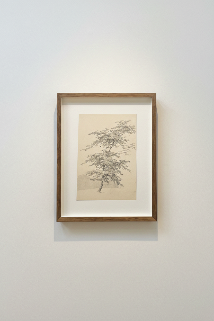 P. C. Skovgaard. Study of a tree