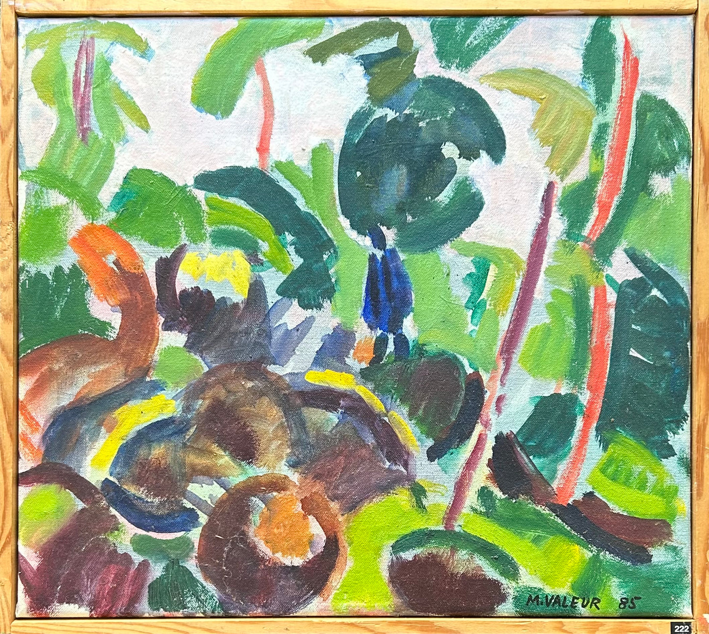 Mogens Valeur. “Fra Sri Lanka”, 1985