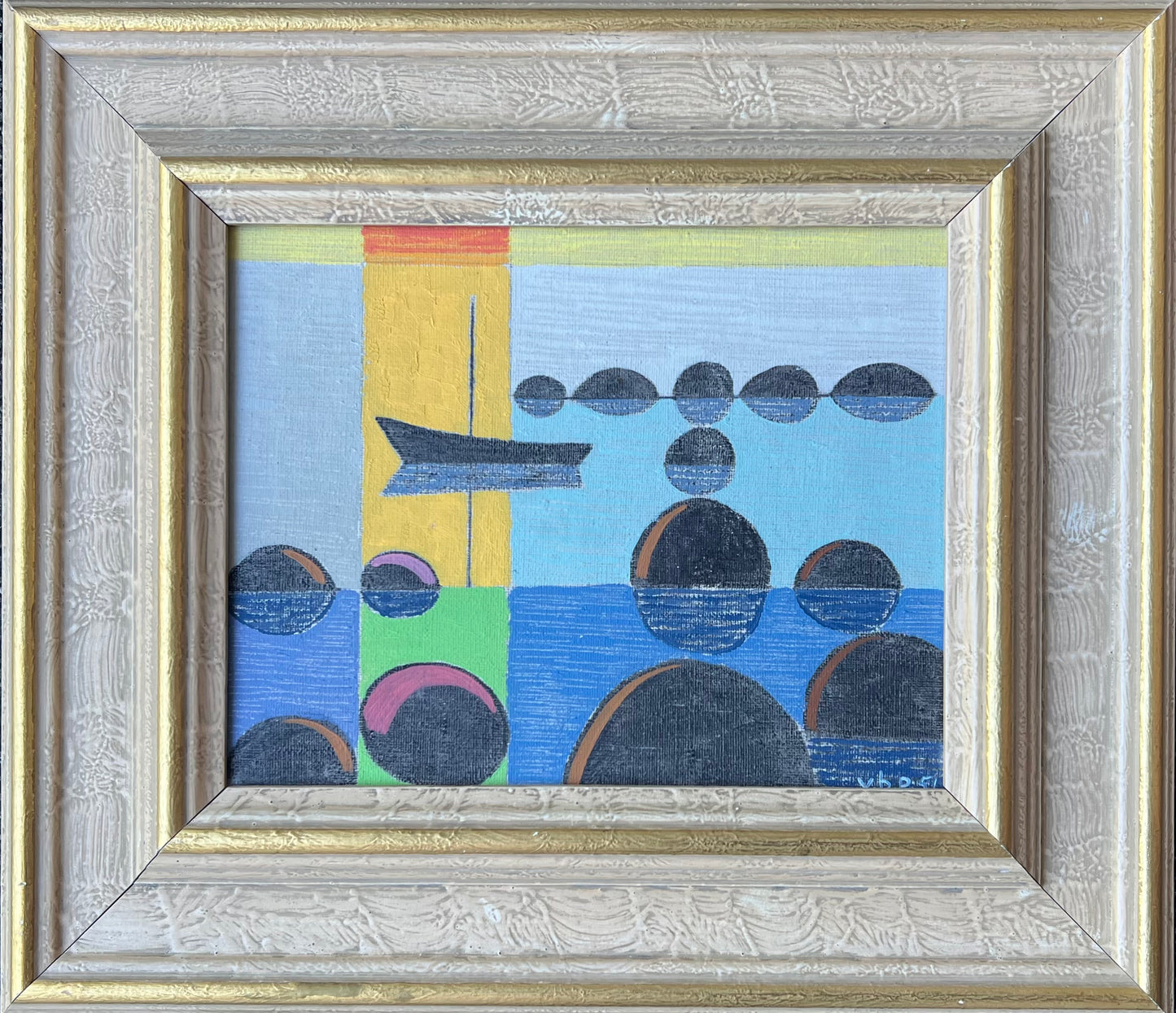 Vilhelm Bjerke-Petersen. Composition, 1951