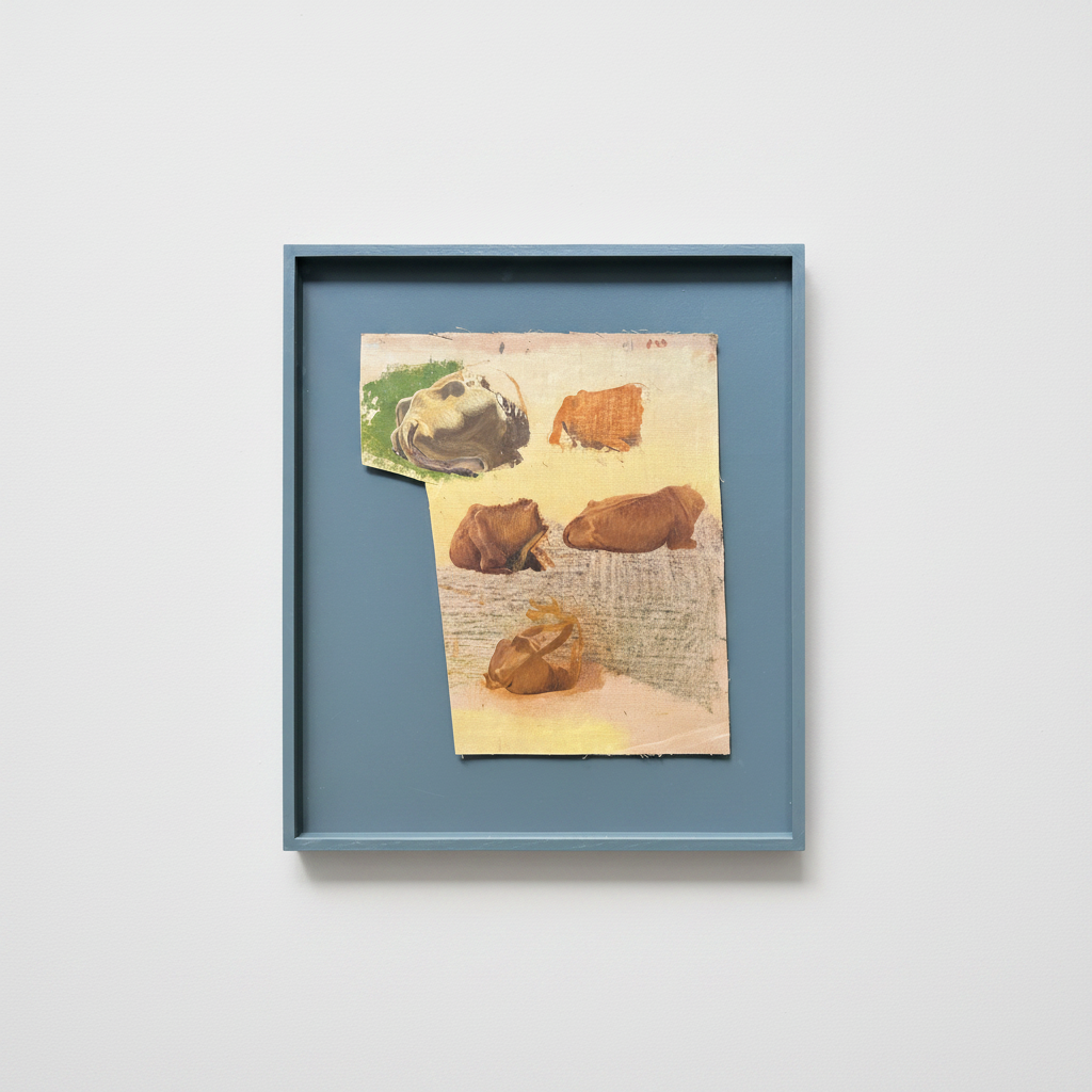 Niels Skovgaard. Study of cows