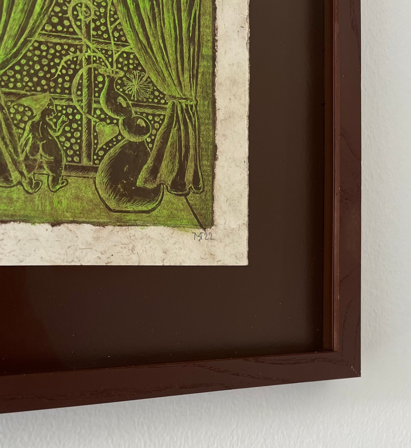 Mette Rasmussen. “Længsel på en vinternat”, 2022