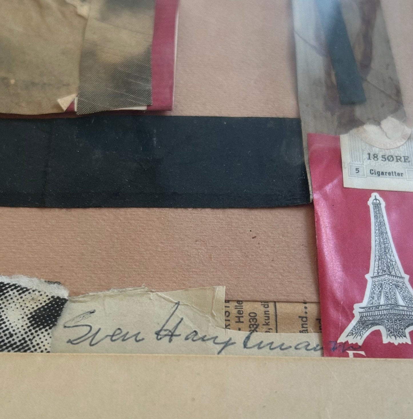 Sven Hauptmann. Collage, 1967