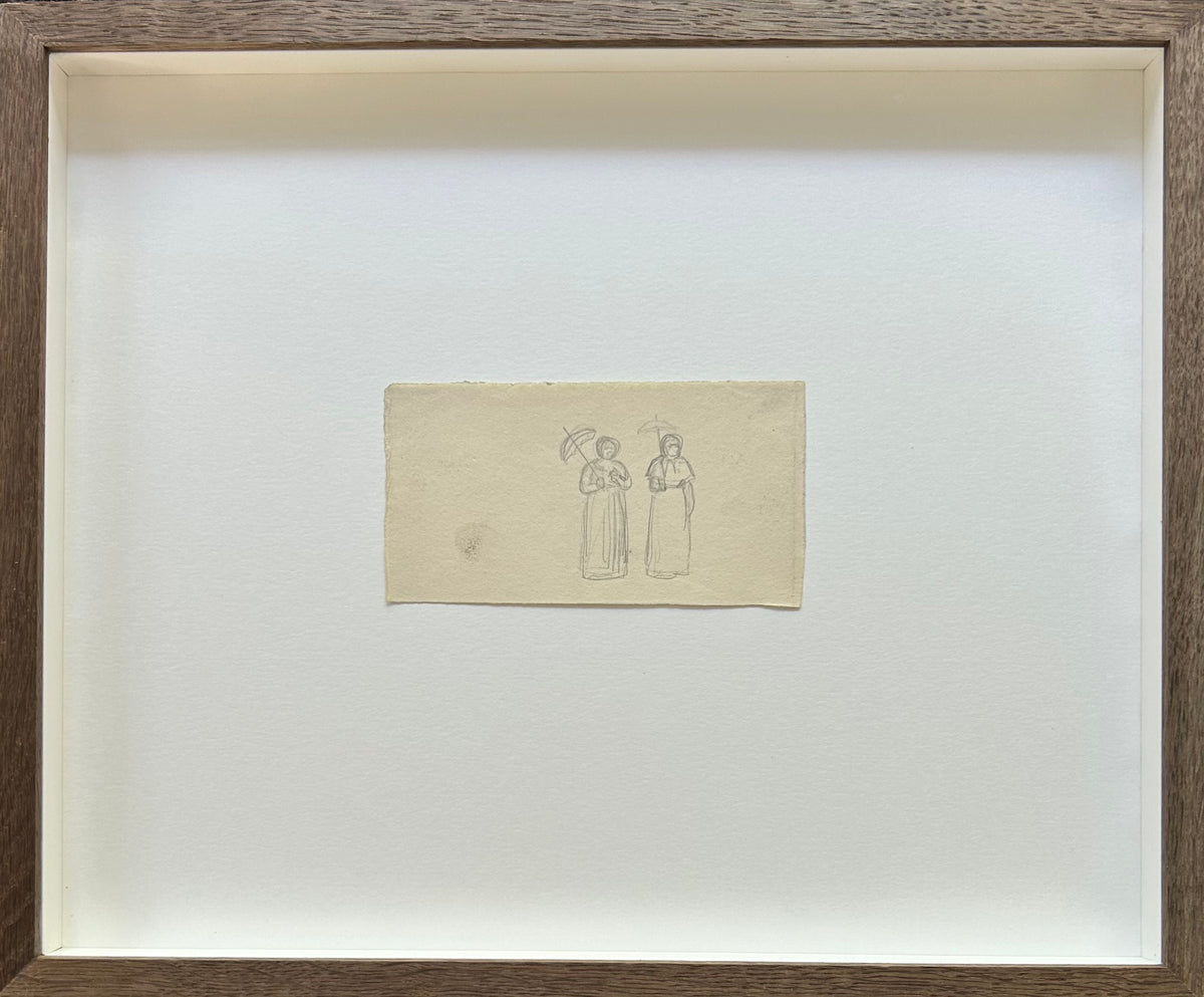 P. C. Skovgaard. Study of two ladys
