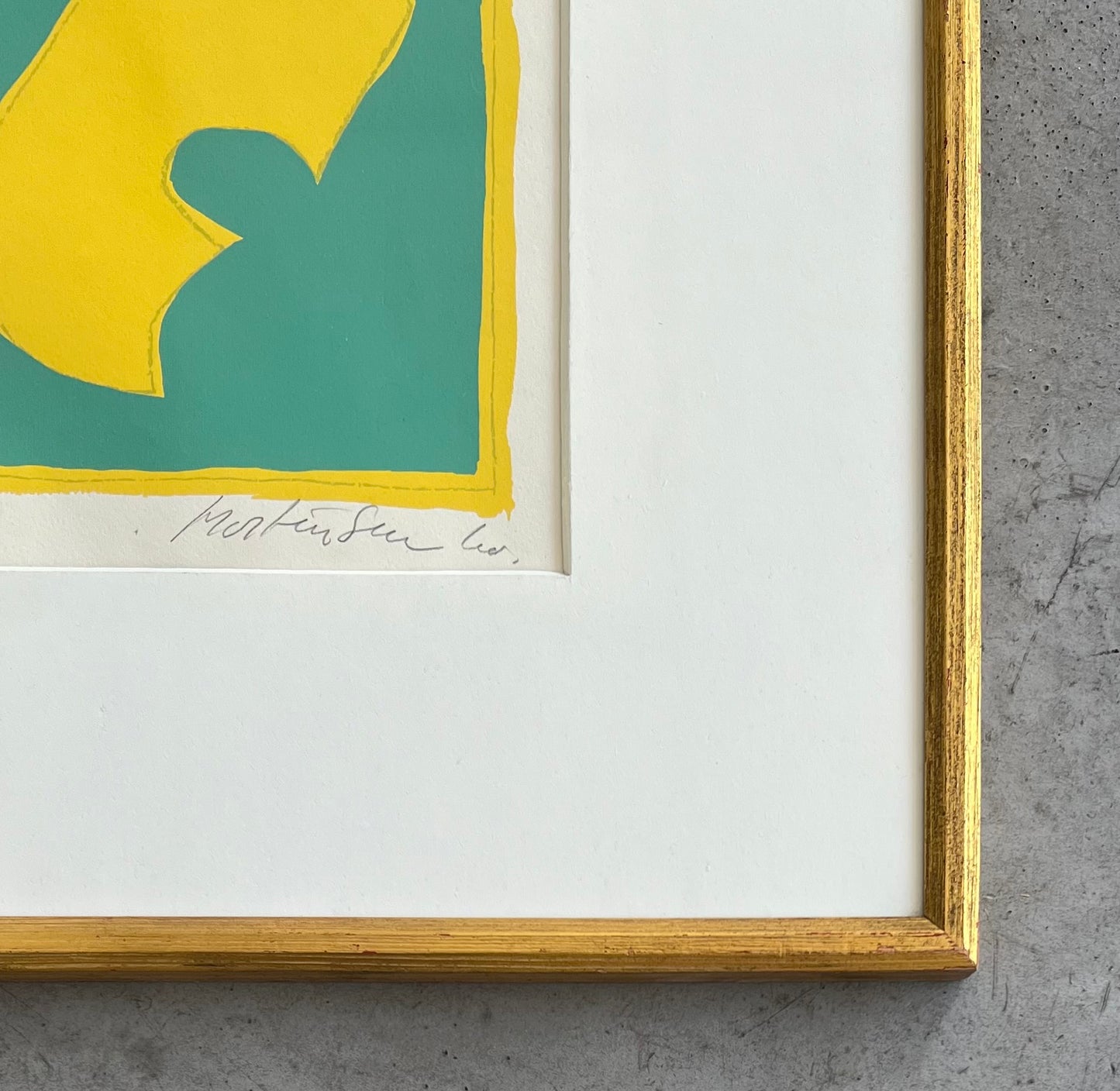 Richard Mortensen. Composition, 1960