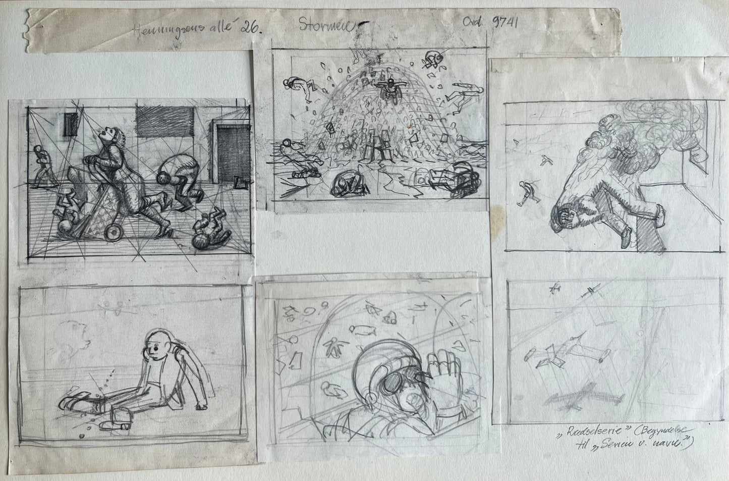 Palle Nielsen. “Rædselserie”